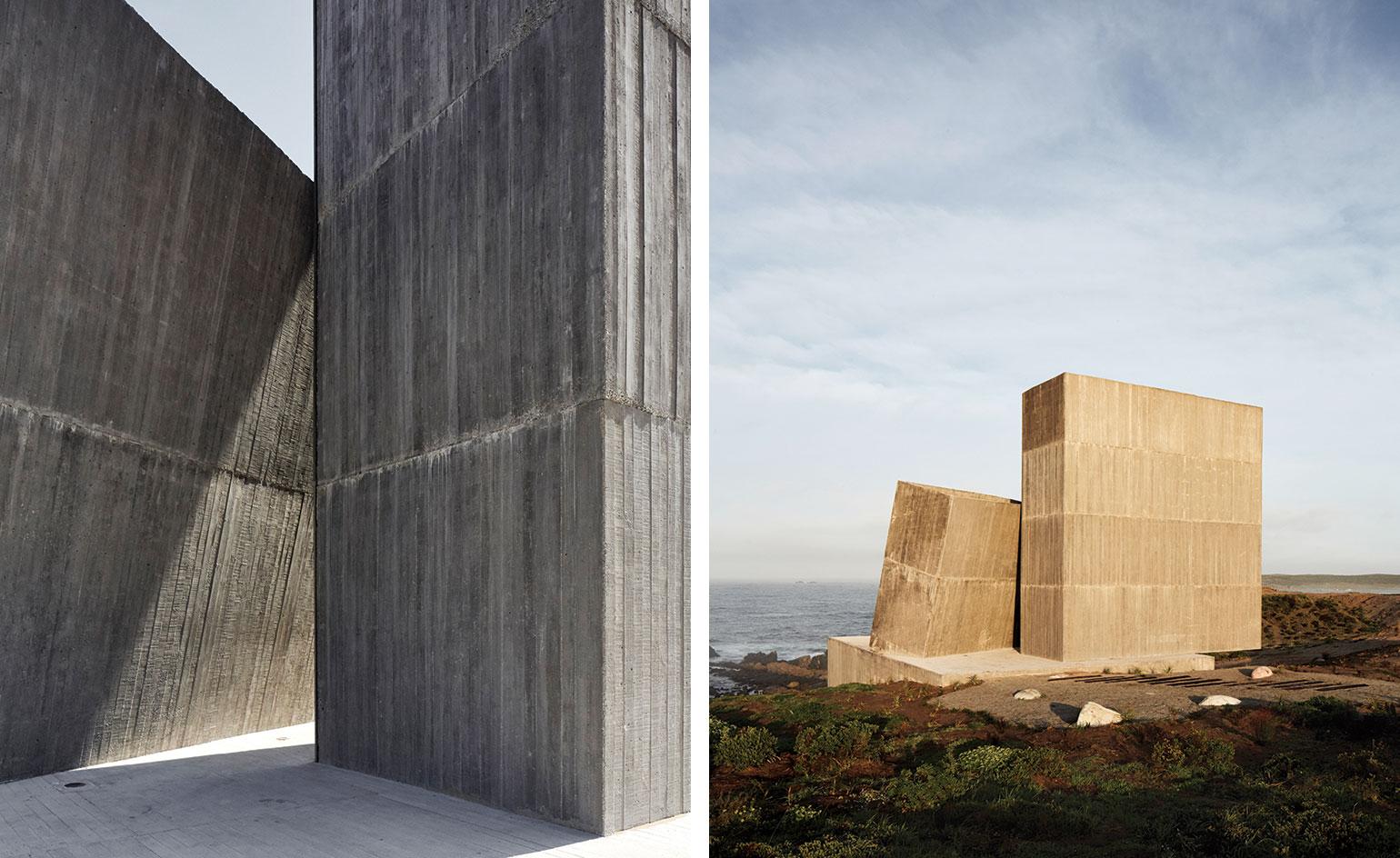 1540x944 Elemental designs slanted concrete house in Chile. Wallpaper*