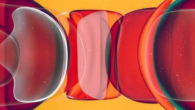 384x216 Abstract Red Bubbles iPhone, HD Abstract, 4k Wallpaper, Image, Background, Photo and Picture