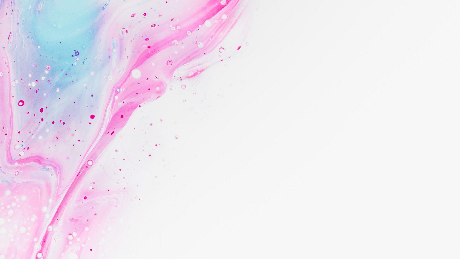 1920x1080 Download wallpaper 1920x1080 paint, stains, bubbles, liquid, colors, mixing full hd, hdtv, fhd, 1080p HD background
