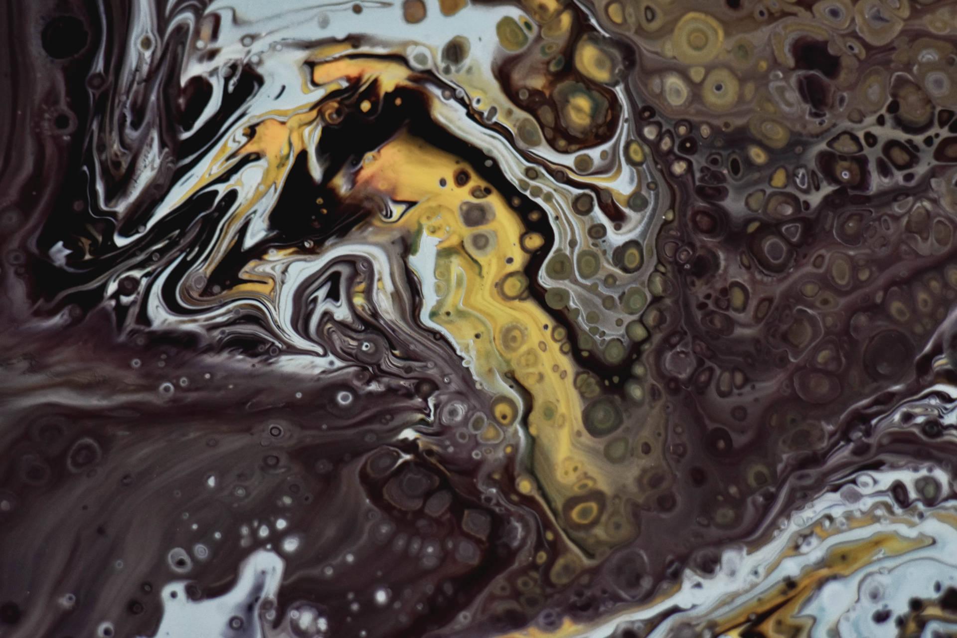 1920x1280 Download Bubbling Liquid Paint Mix Wallpaper
