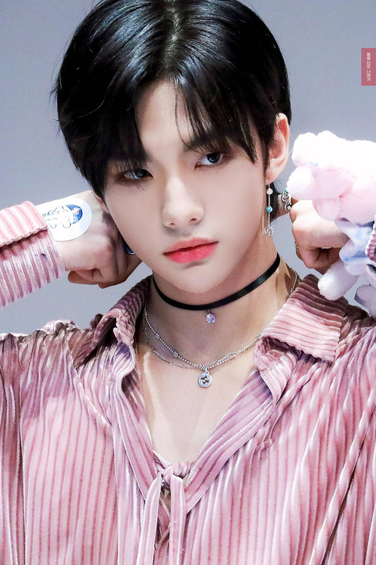 1280x1920 Download Stray Kids Hyunjin Debut Wallpaper