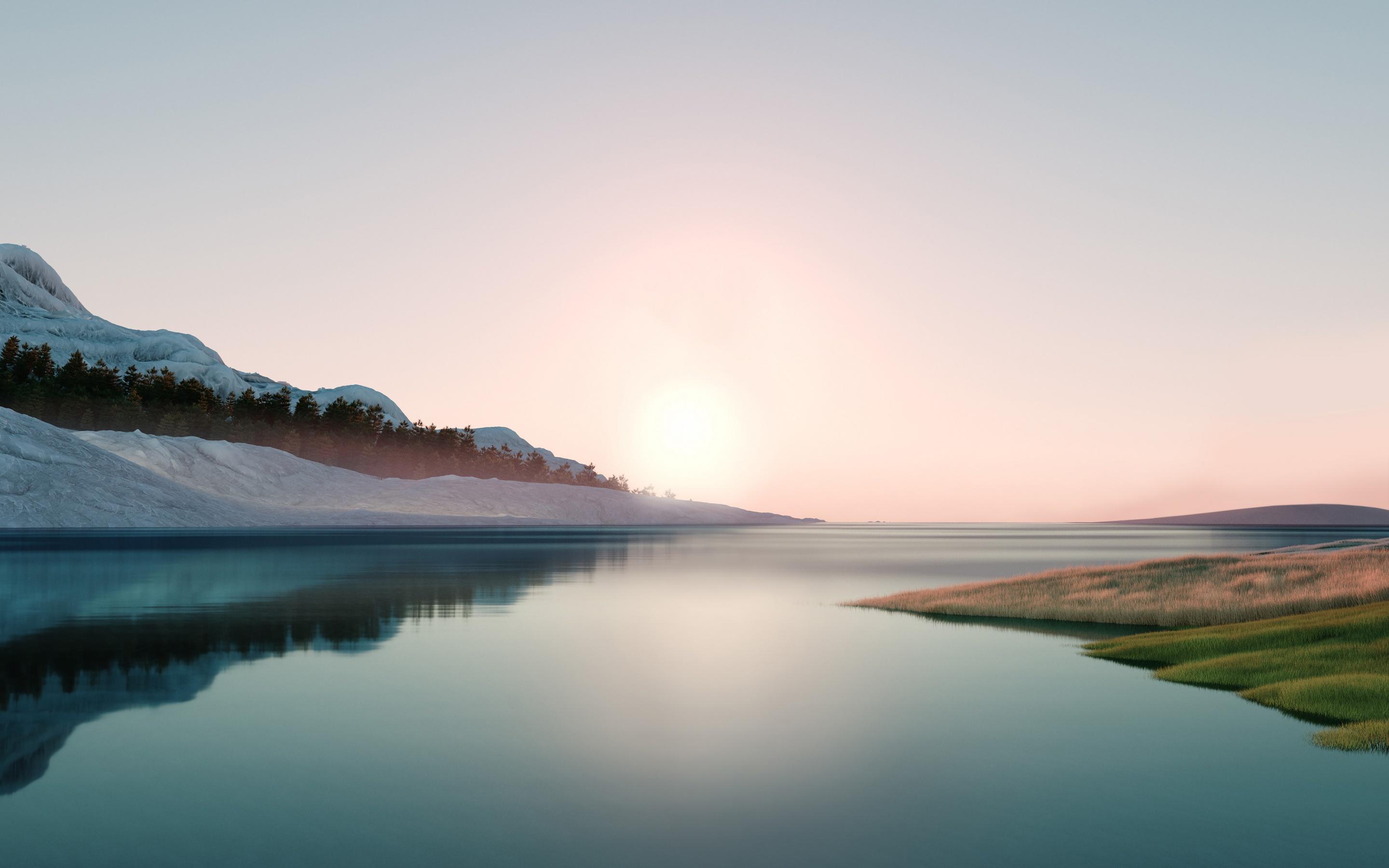 2880x1800 Windows 11 Wallpaper 4K, Landscape, Scenery, Nature