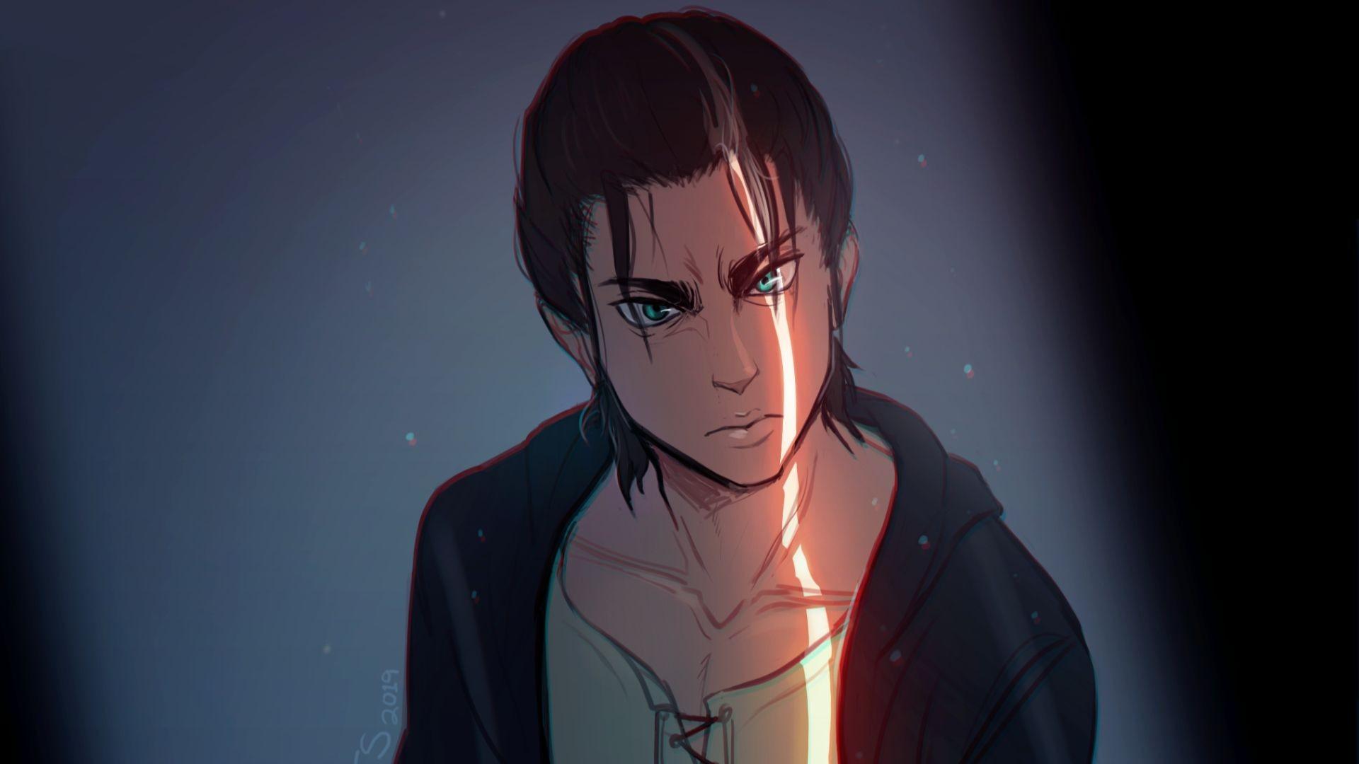 1920x1080 Eren Yeager 4k Wallpaper Ultra 4k Eren Yeager Background Download
