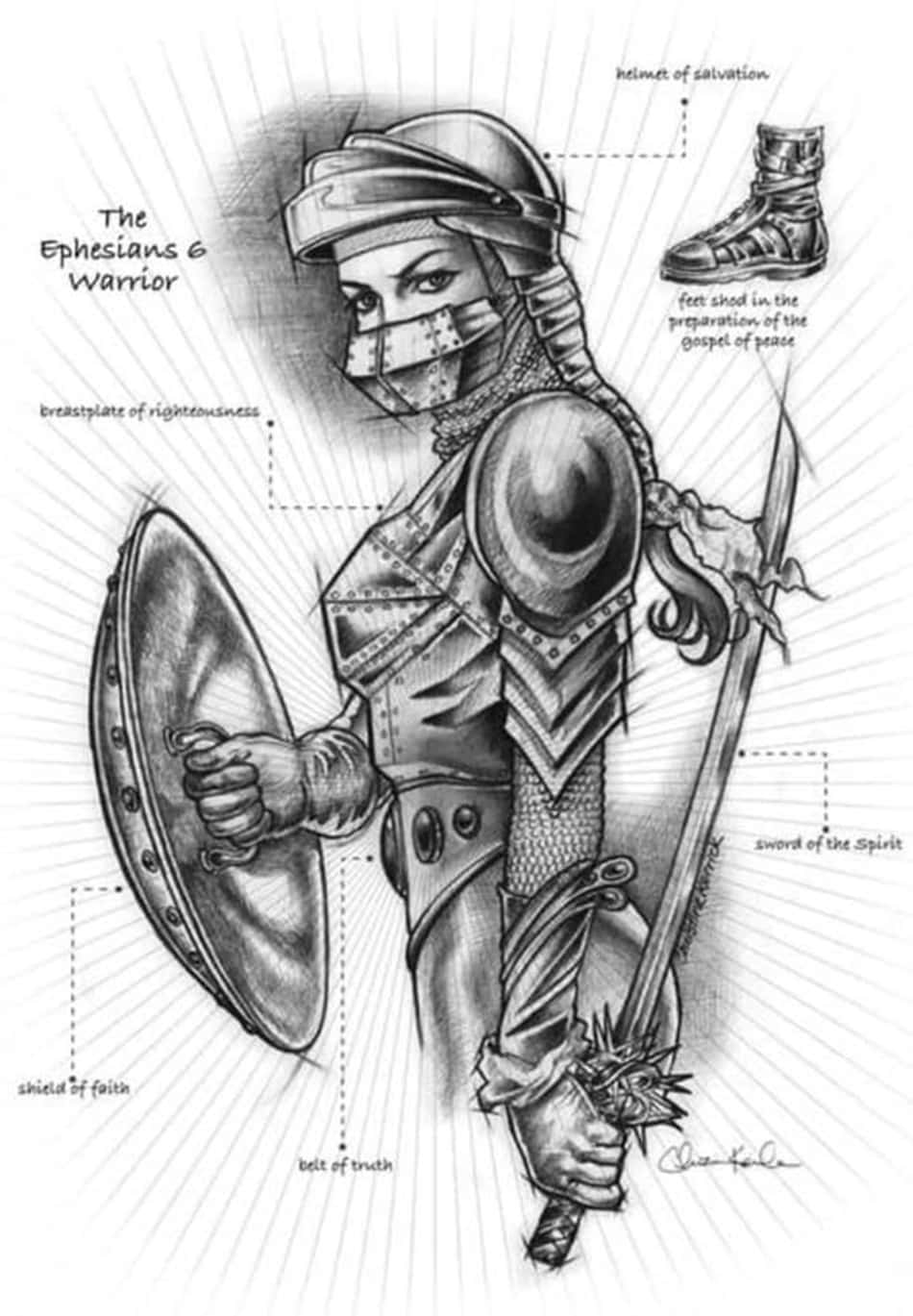 950x1369 Download Armor Of God Wallpaper