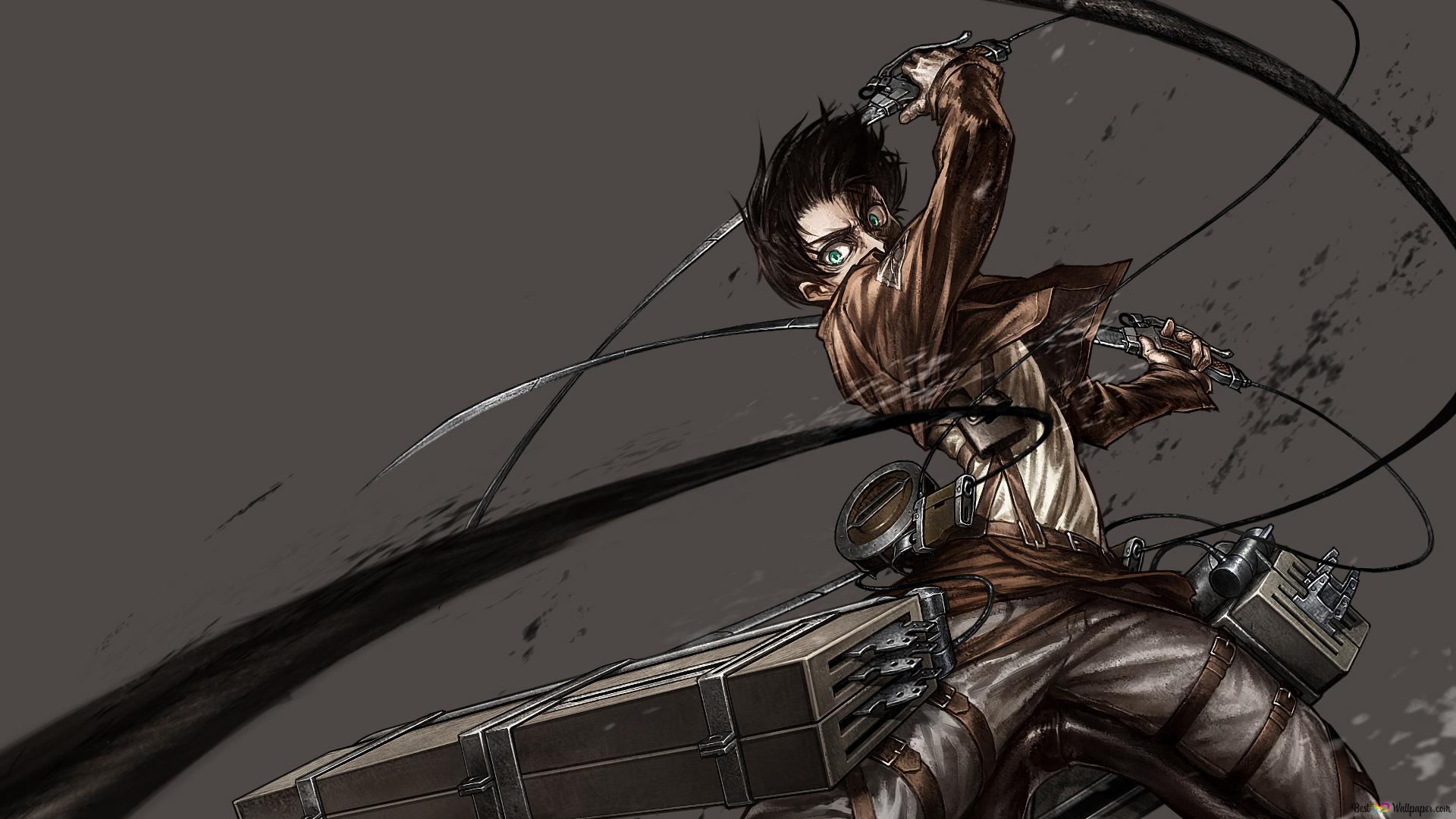 1920x1080 eren yeager 6 HD wallpaper download