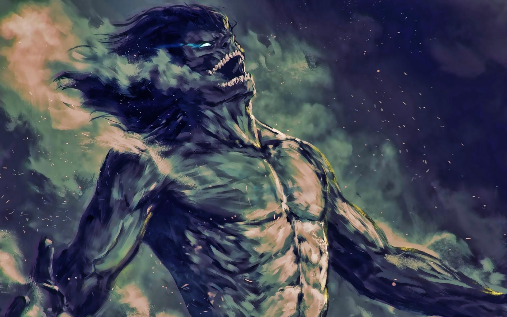 1920x1200 Download wallpaper Eren Yeager, darkness, Attack on Titan, manga, Shingeki No Kyojin, Evil Eren Yeager, Attack on Titan characters, Eren Yeager Attack on Titan for desktop with resolution 1920x1200. High Quality HD