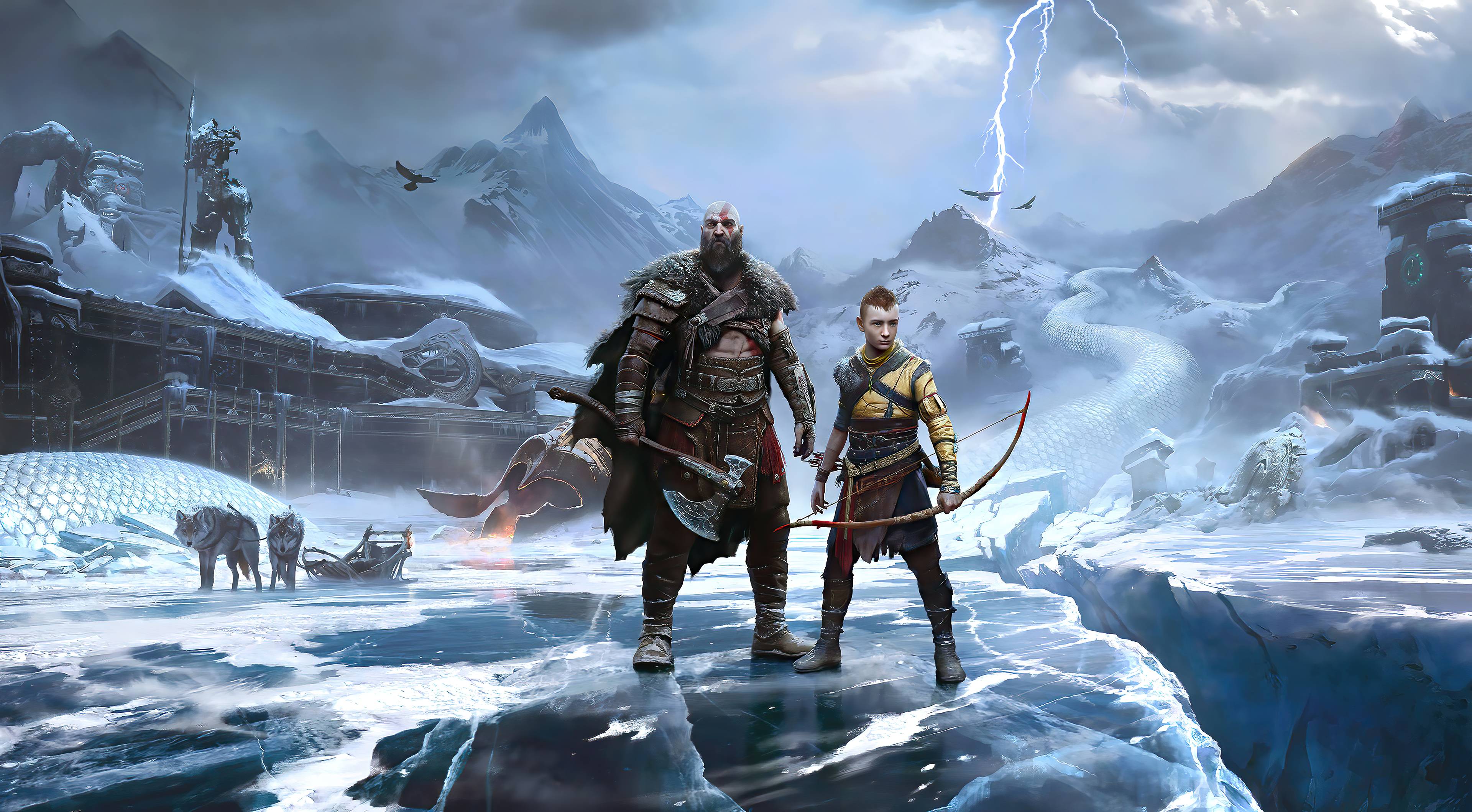 3840x2118 God Of War Ragnarok, HD Games, 4k Wallpaper, Image, Background, Photo and Picture