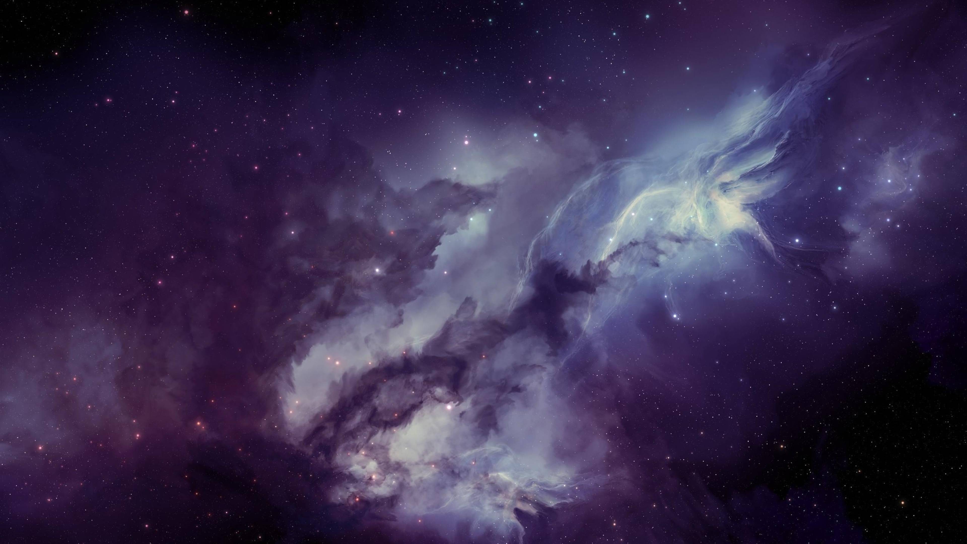 3840x2160 galaxy, nebula, blurring 4K Wallpaper, HD Space 4K Wallpaper, Image, Photo and Background