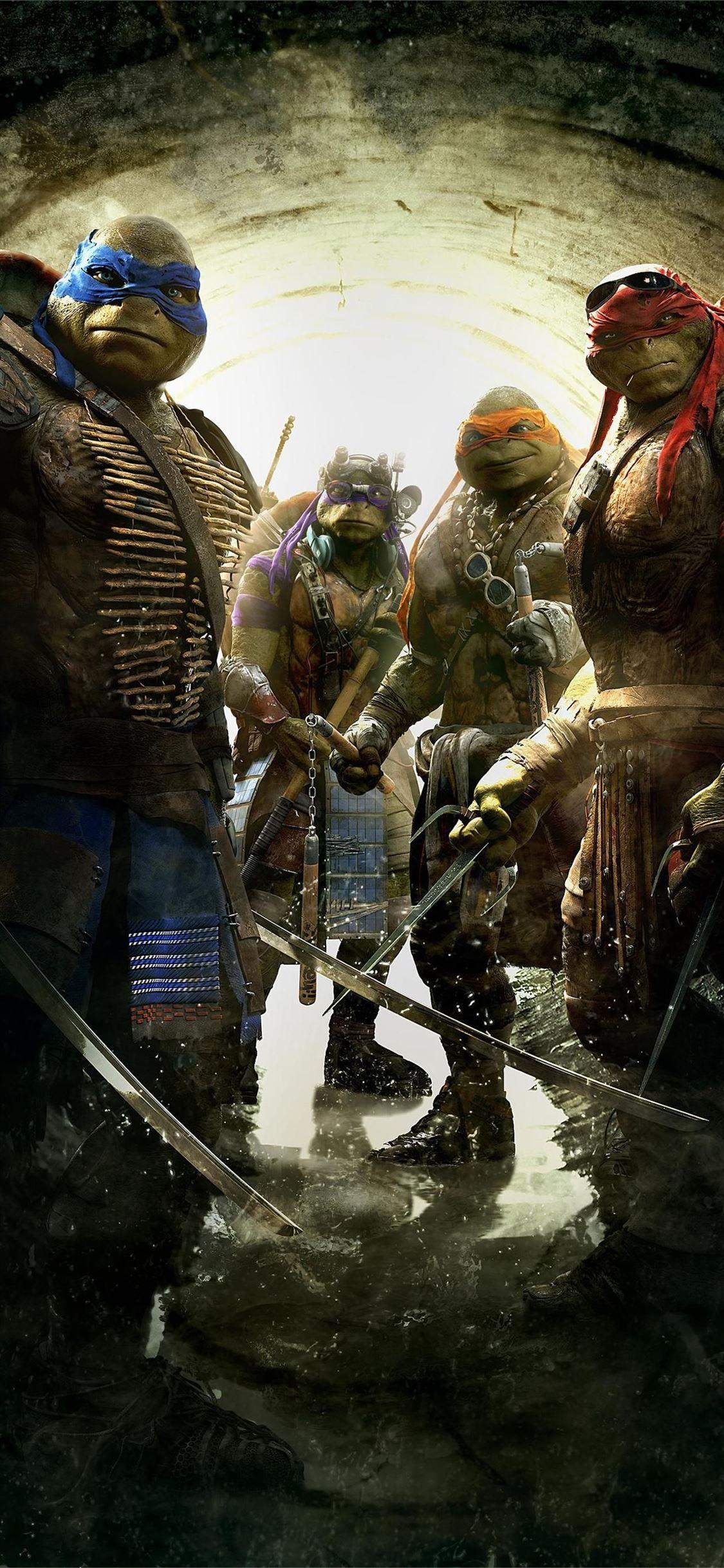 1125x2436 Teenage Mutant Ninja Turtles Phone iPhone 11 Wallpaper Free Download