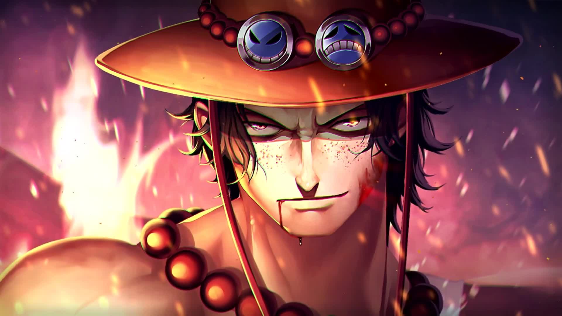 1920x1080 Portgas D Ace Fist. One Piece Game Desktop Wallpaper