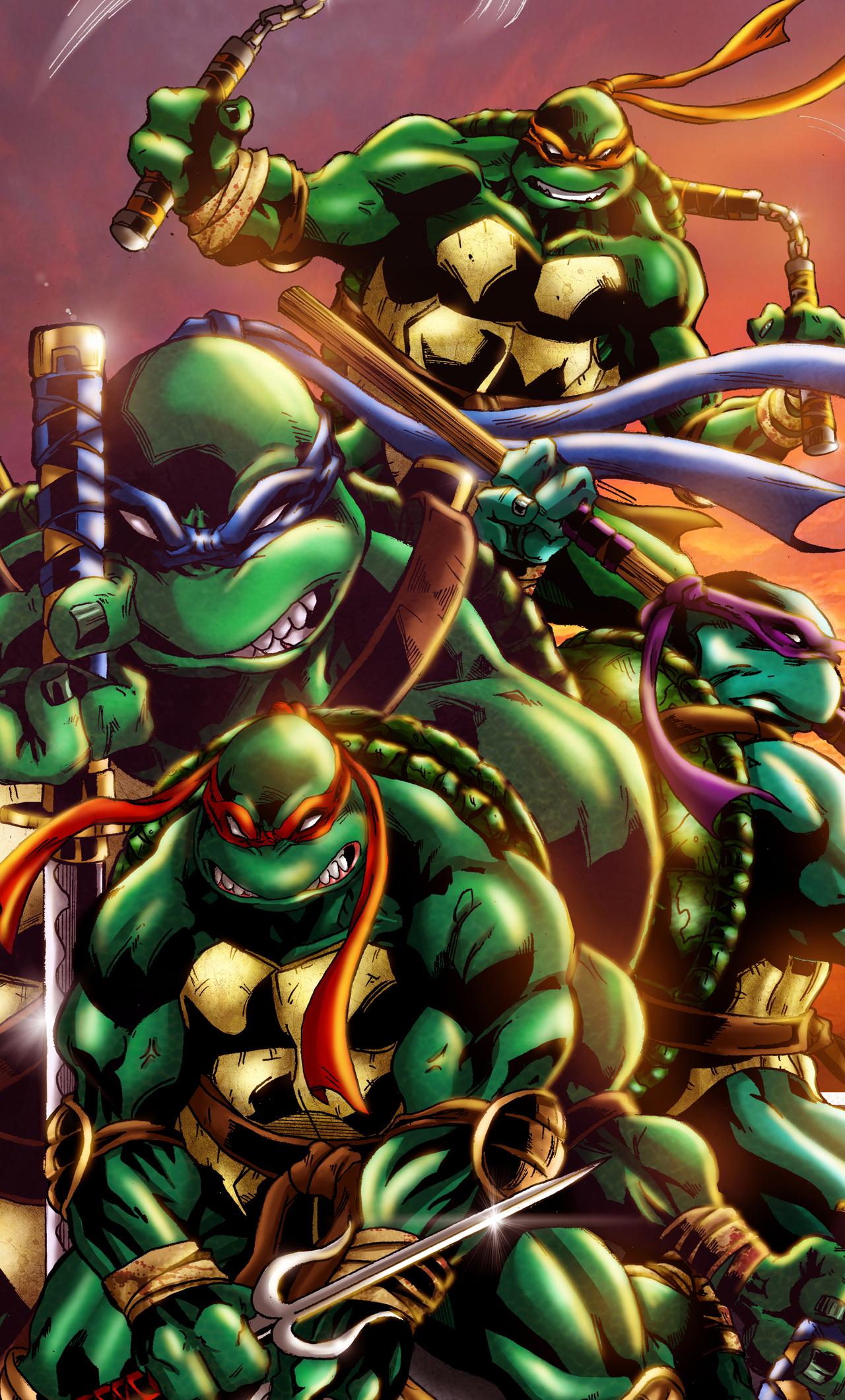 1280x2120 Teenage Mutant Ninja Turtles