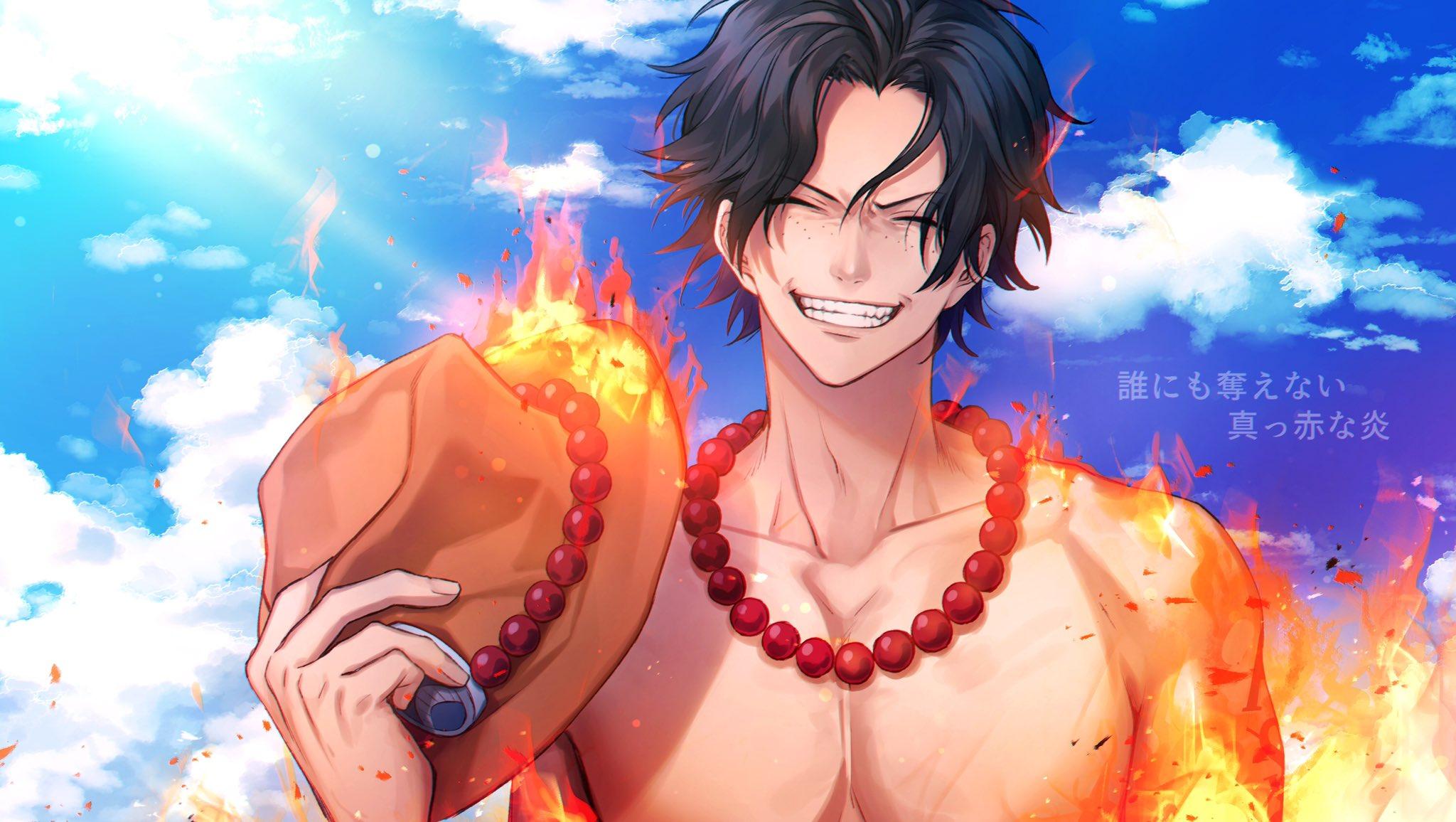 2048x1156 One Piece HD, Portgas D. Ace Gallery HD Wallpaper