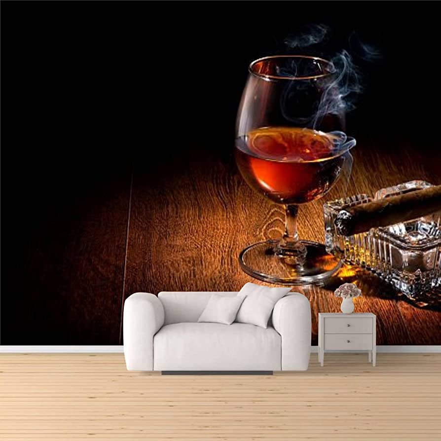 894x894 Cognac Cigar Peel & Stick Wallpaper Removable Self Adhesive Large Wallpaper Roll 3D Wall Mural Sticker Home Decor For Living Room Bedroom