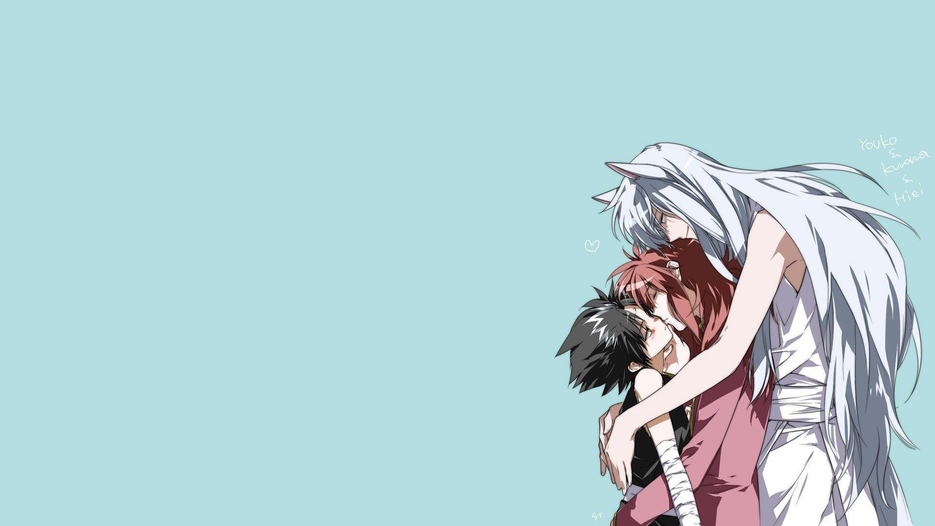 1920x1080 Free download Yu Yu Hakusho Hiei animal ears simple background Kurama [1920x1080] for your Desktop, Mobile & Tablet. Explore Kurama Wallpaper. Yoko Kurama Wallpaper