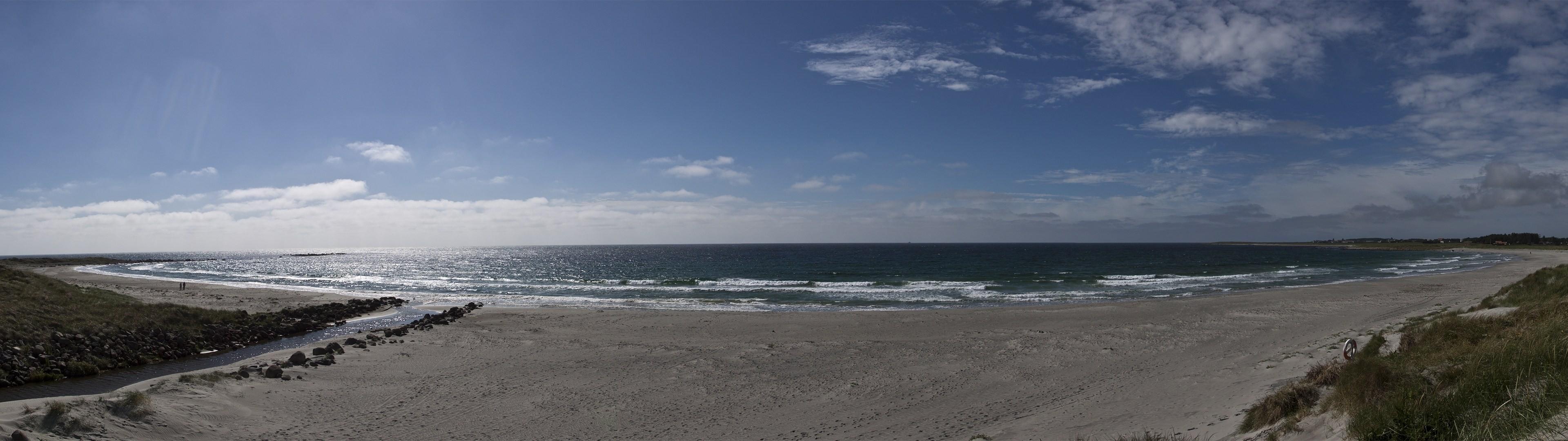 3840x1080 beach, #sea, #sky, #horizon. Wallpaper No. 54800