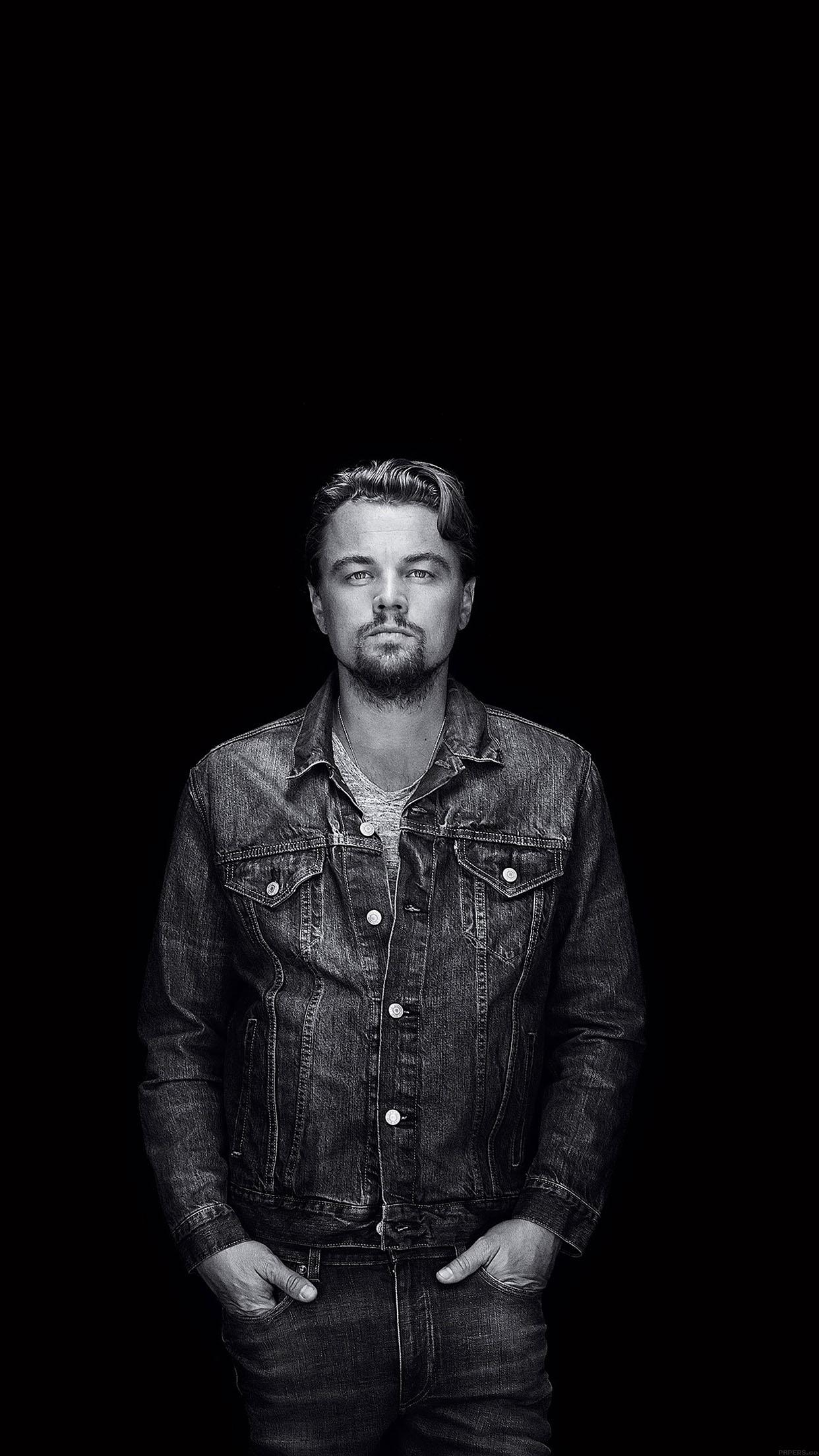 1242x2208 iPhone7papers 23 leo dicaprio film face