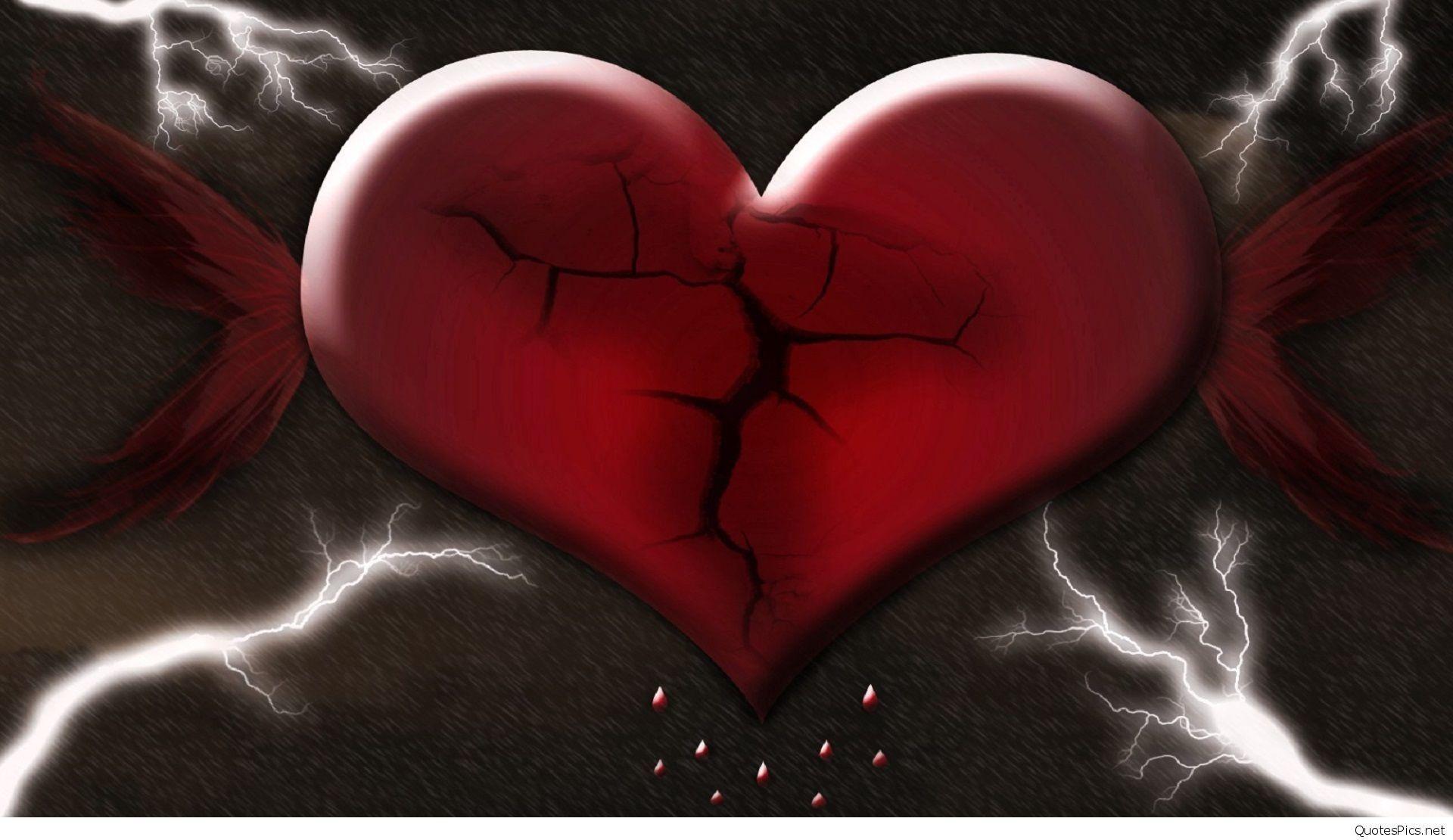 1920x1110 Sad Heart Wallpaper