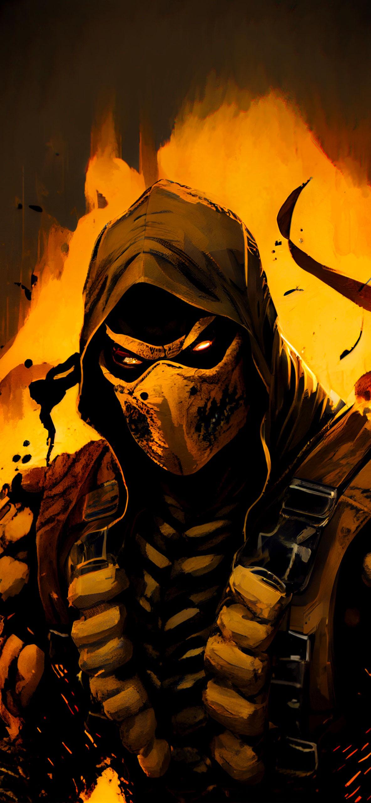 Scorpion Mortal Kombat 1 4K Wallpaper iPhone HD Phone #6511k