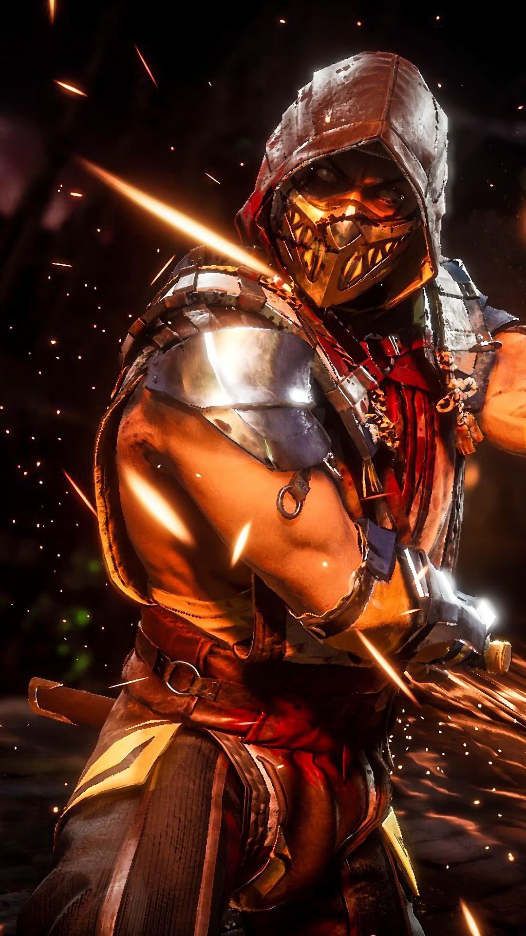 1080x1920 Scorpion, Mortal Kombat 11 HD Gallery HD Wallpaper