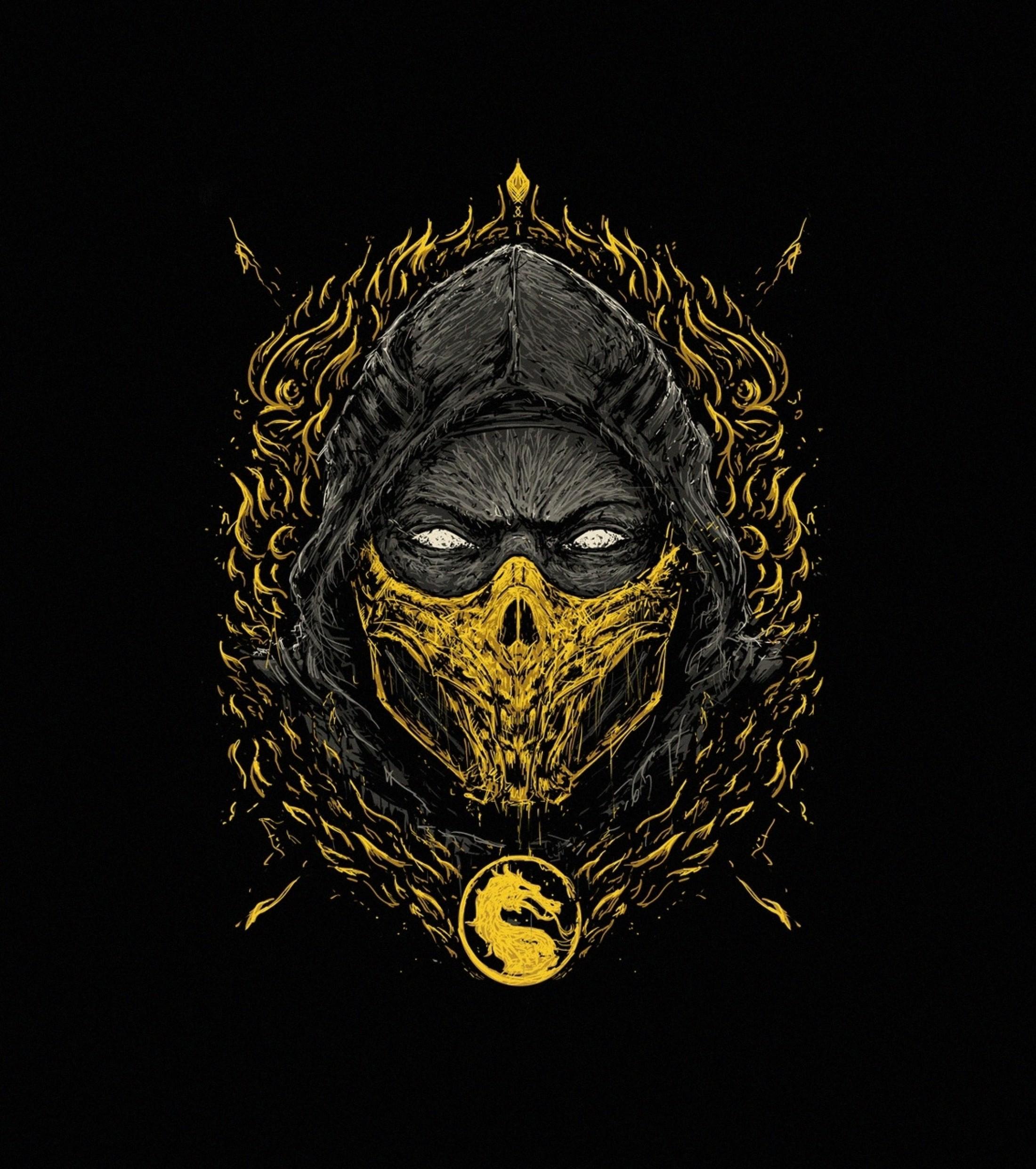2200x2480 Scorpion Wallpaper