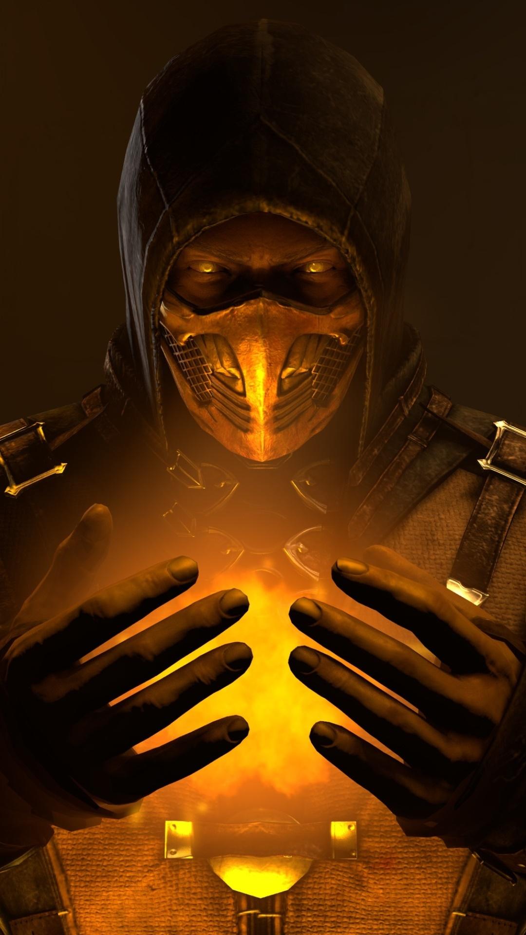 1080x1920 Wallpaper / Video Game Mortal Kombat X Phone Wallpaper, Scorpion (Mortal Kombat), 1080x1920 free download