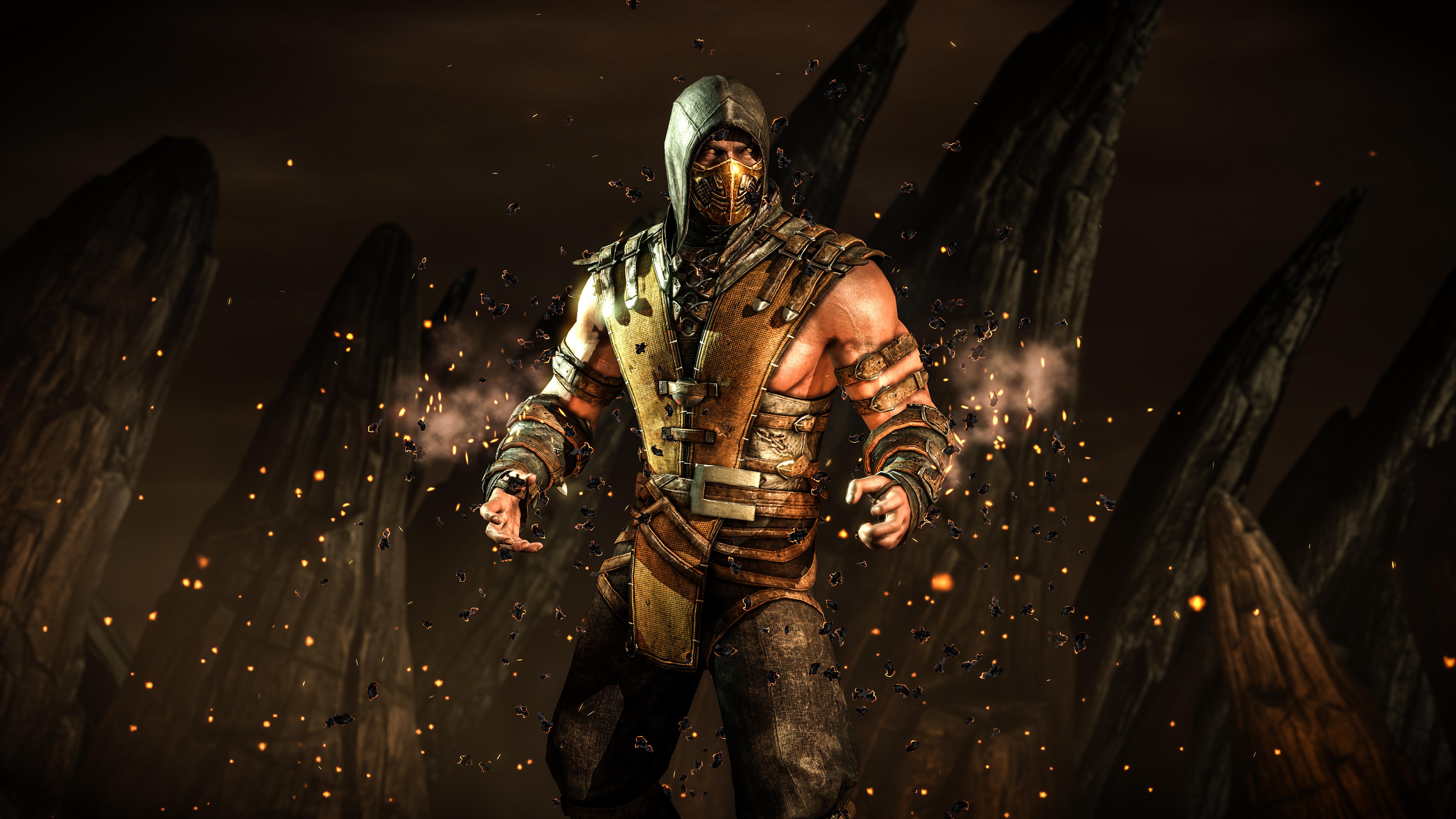 6648x3740 Scorpion (Mortal Kombat) HD Wallpaper and Background