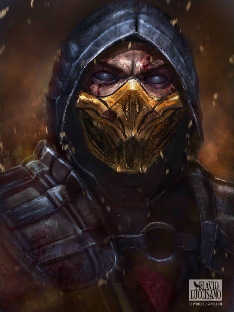 774x1033 Download Zombie Scorpion Mk11 Art Wallpaper