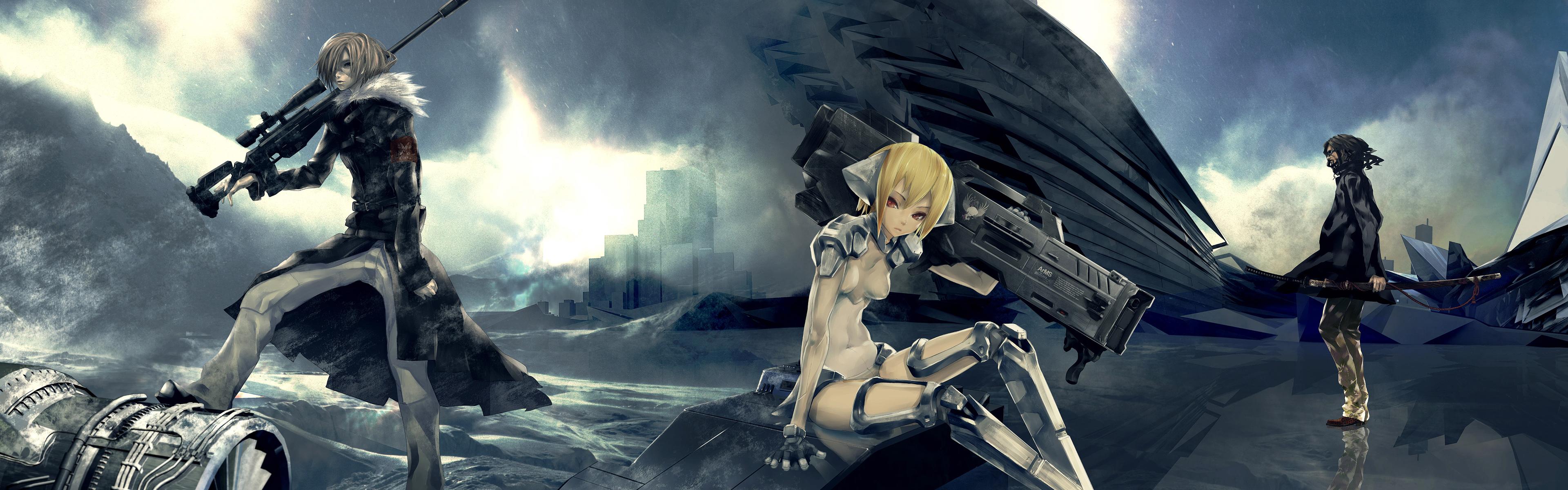 3840x1200 dual screen wallpaper anime 3840×1200 7. Dual Monitor Wallpaper