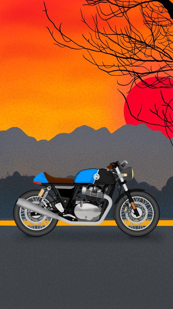 675x1200 Royal Enfield Continental GT 650 wallpaper