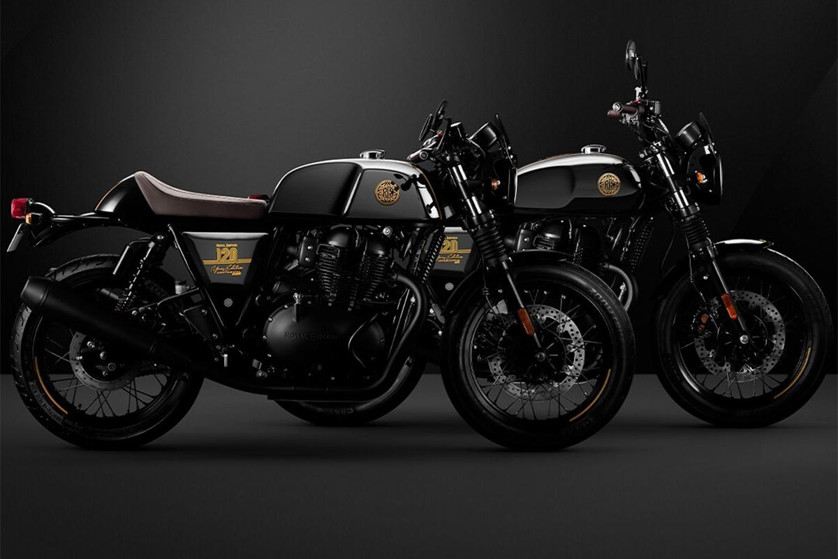 1200x800 In Pics: Royal Enfield 650 Twins 120th Anniversary Edition Unveiled at EICMA 2021