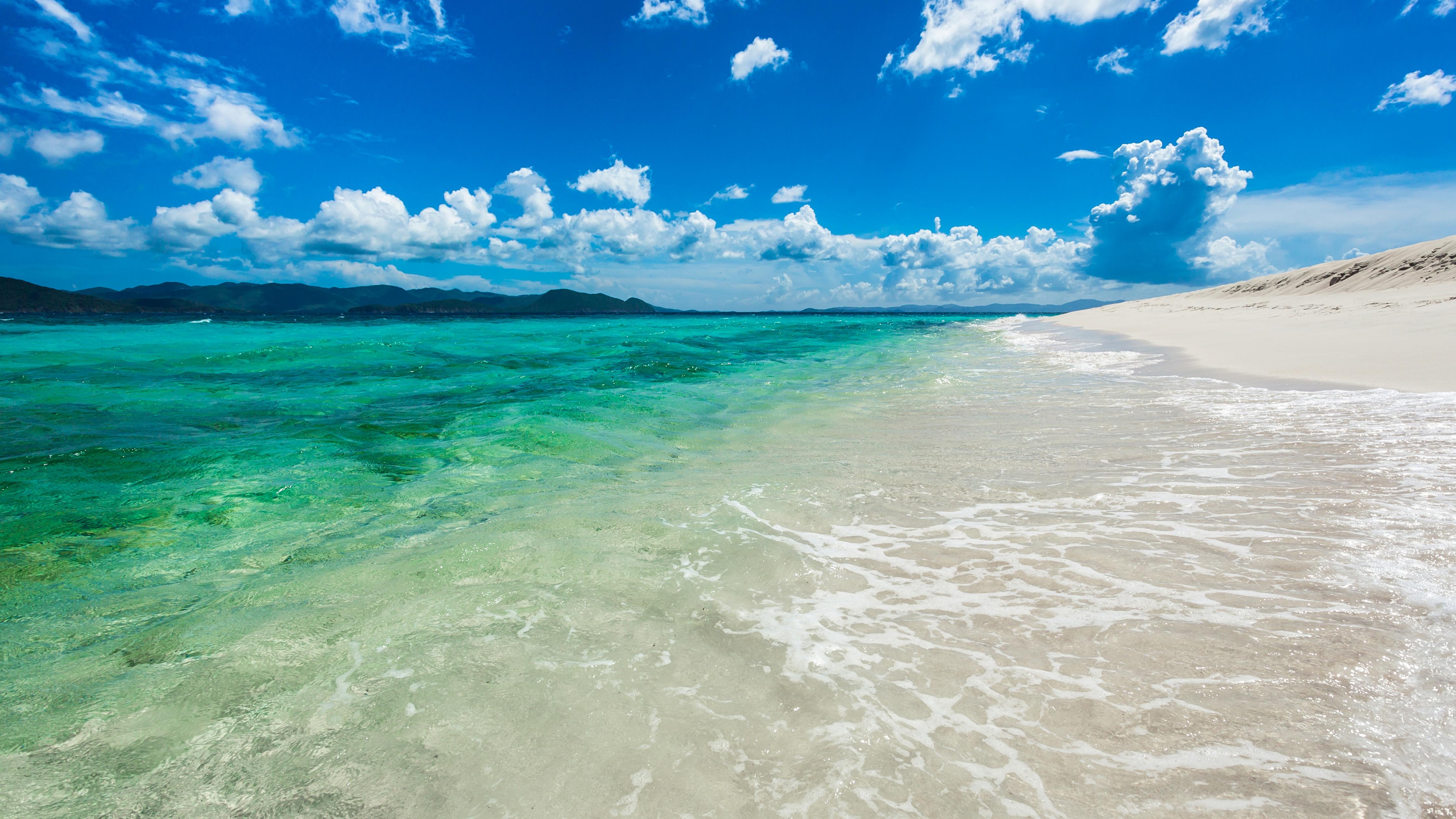 4480x2520 Sandy Cay Island Wallpaper 4K, British Virgin Islands, Nature