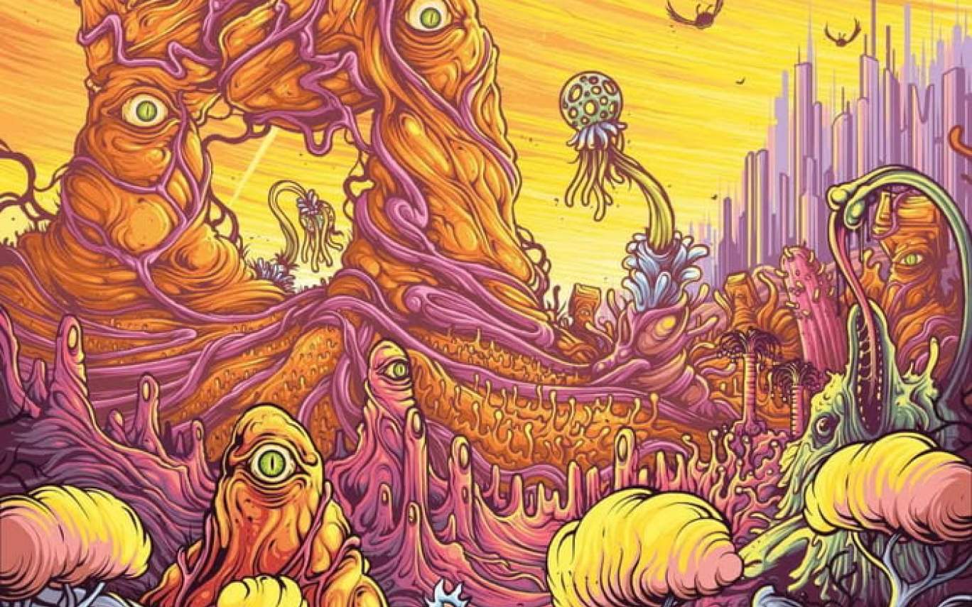 Rick and Morty Psychedelic Wallpapers - Top Free Rick and Morty ...