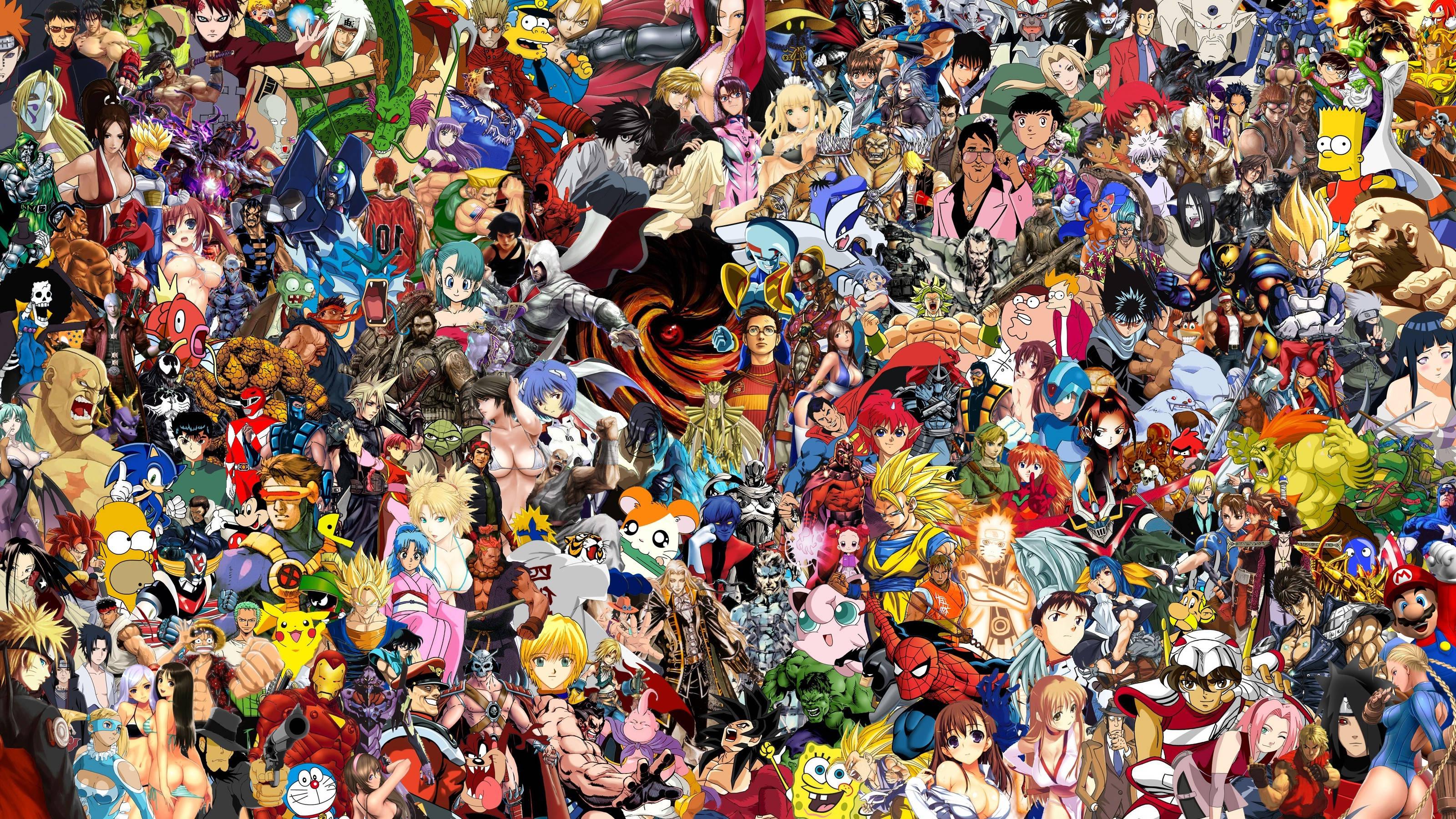 Famous Anime Characters Wallpapers - Top Free Famous Anime Characters ...