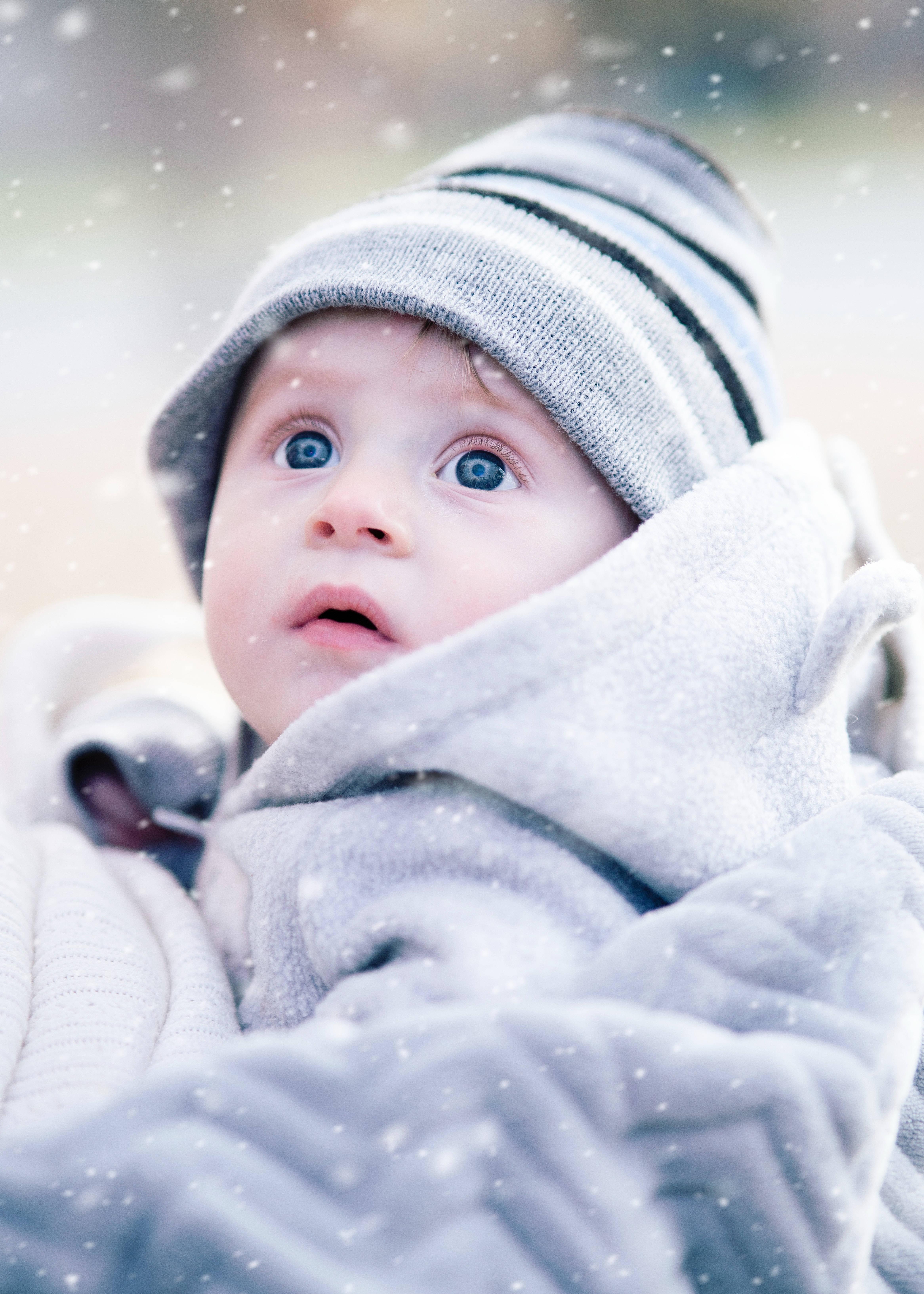 4665x6531 Download Snow Baby Boy HD Wallpaper