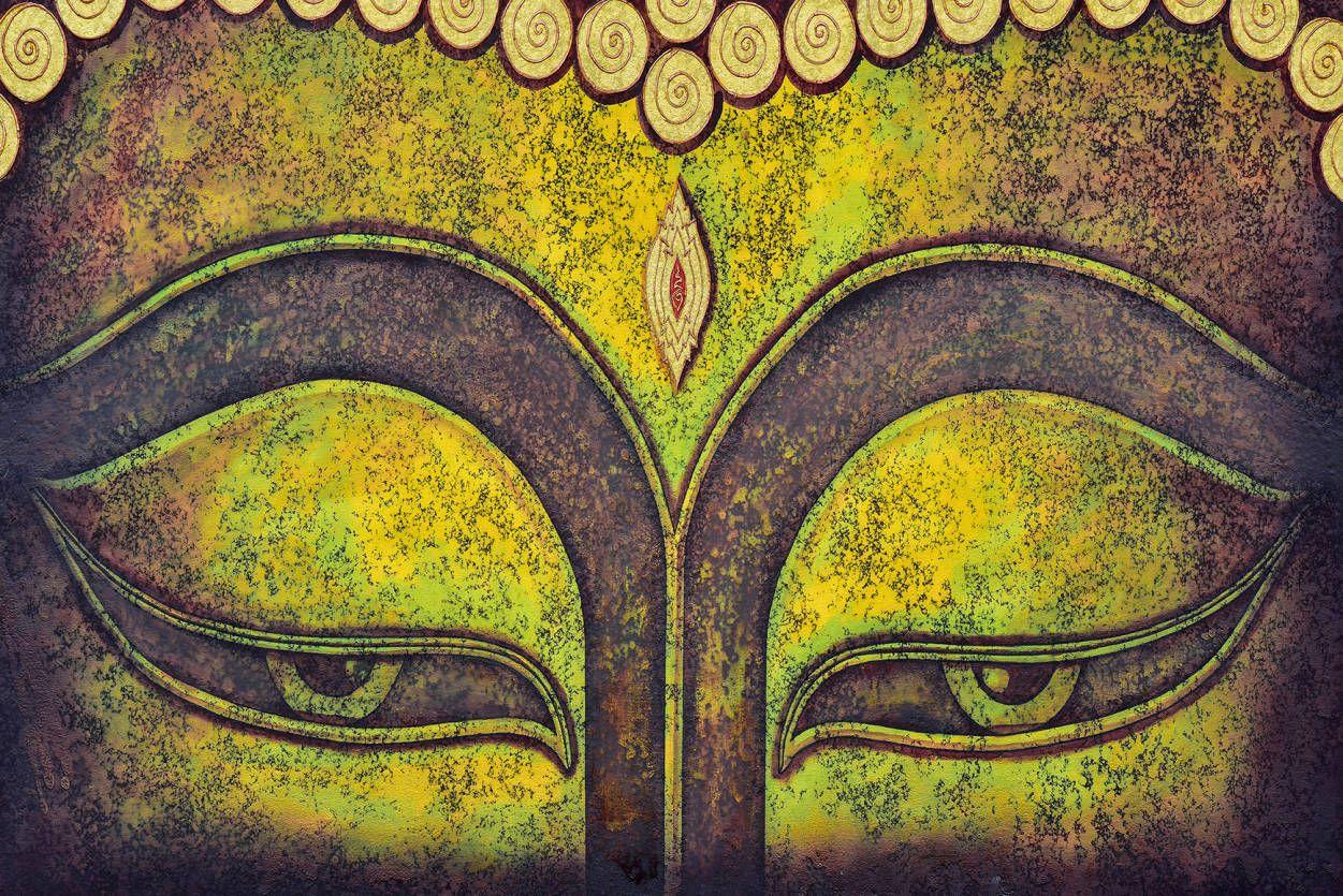 1251x835 Livingwalls Photo wallpaper «Buddha Artwork» 470678