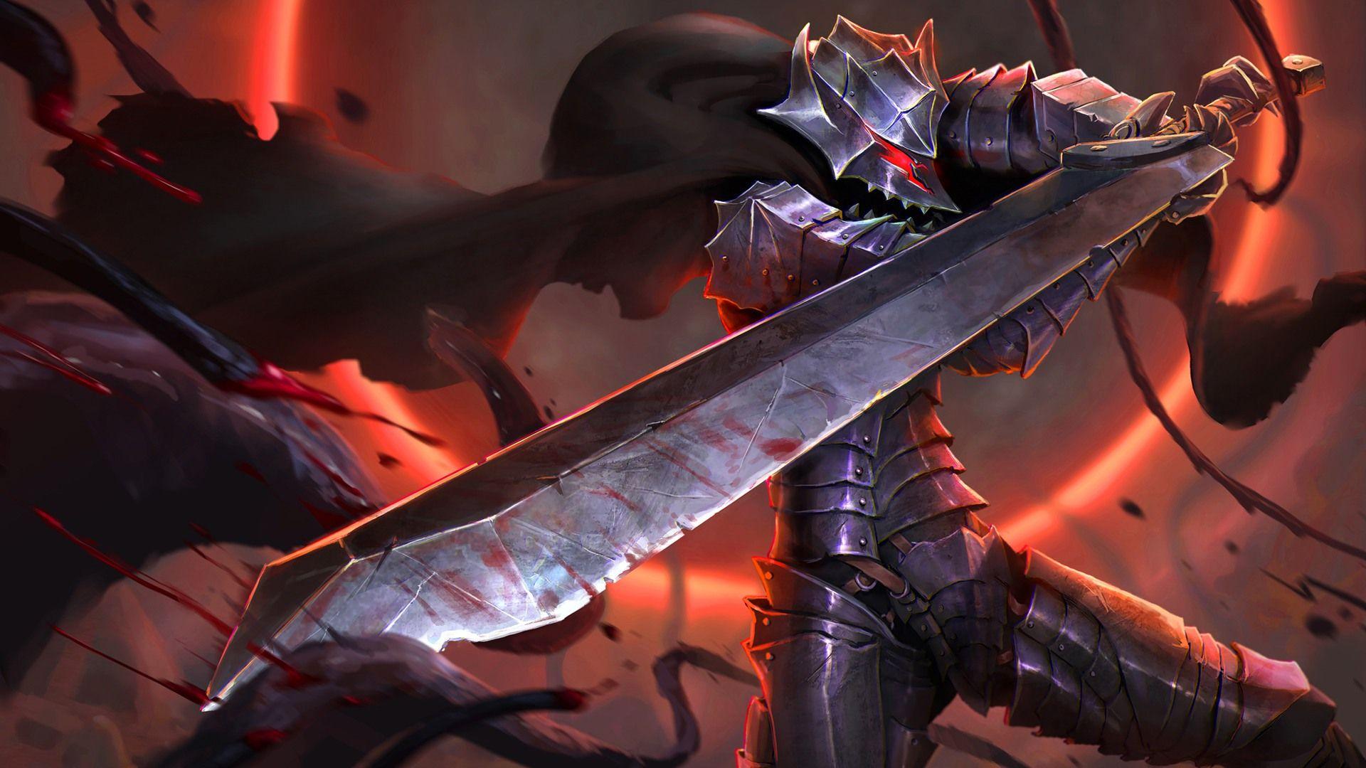 1920x1080 Guts Berserker Armor Wallpaper 1920x1080. Berserk, Anime, Manga