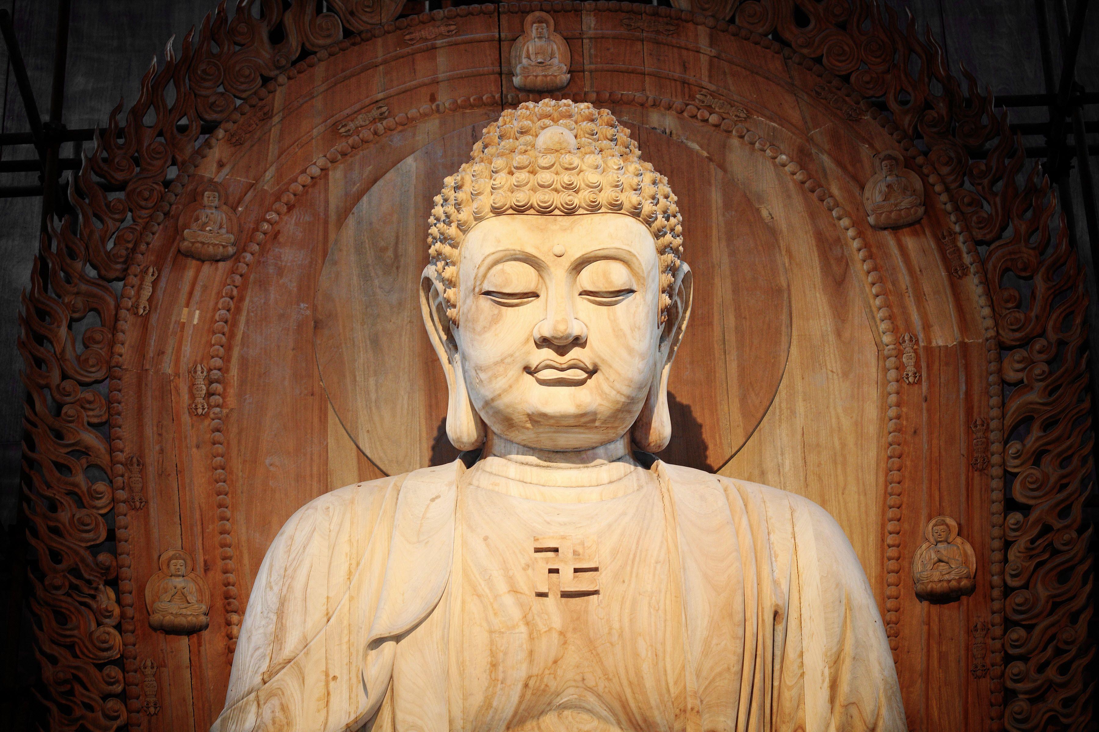 3600x2400 Buddha Street Art HD Wallpaper, Background Image