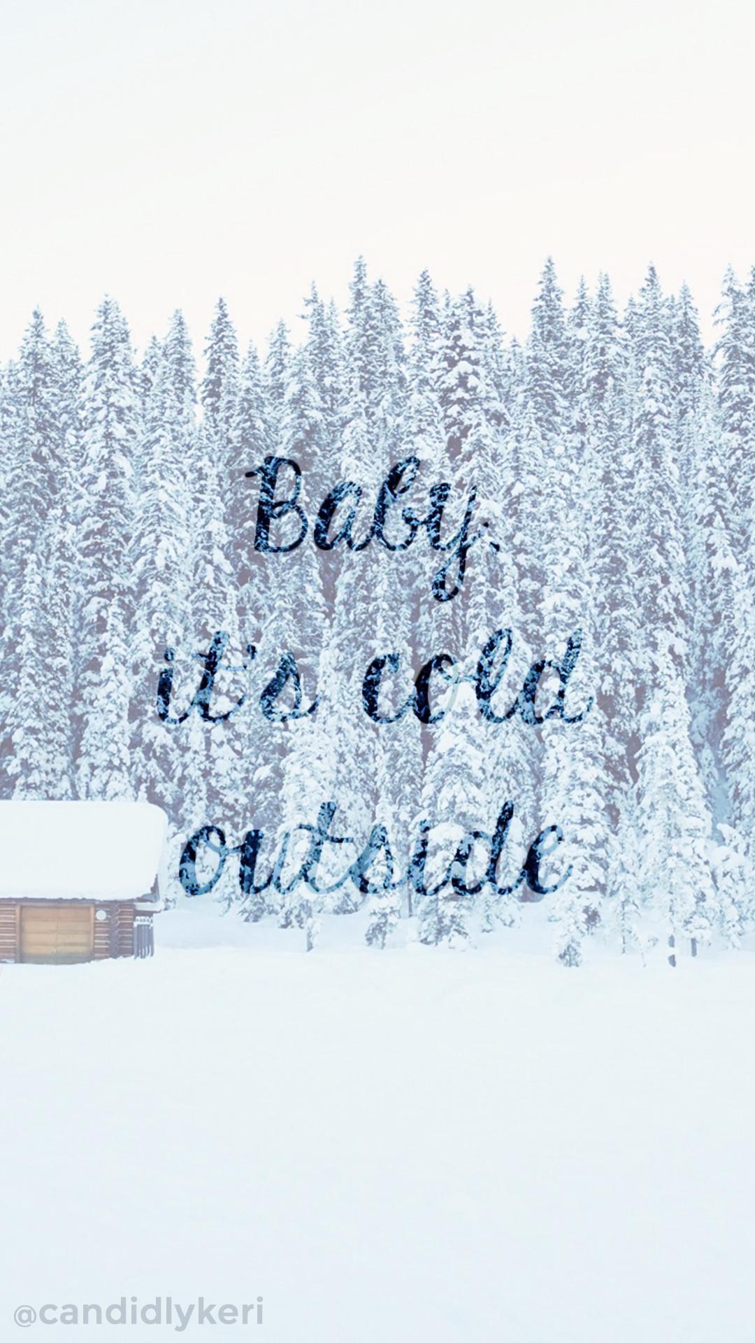 1080x1920 Baby its Cold outside snowy cabin blue snow background wallpaper you can download for free on