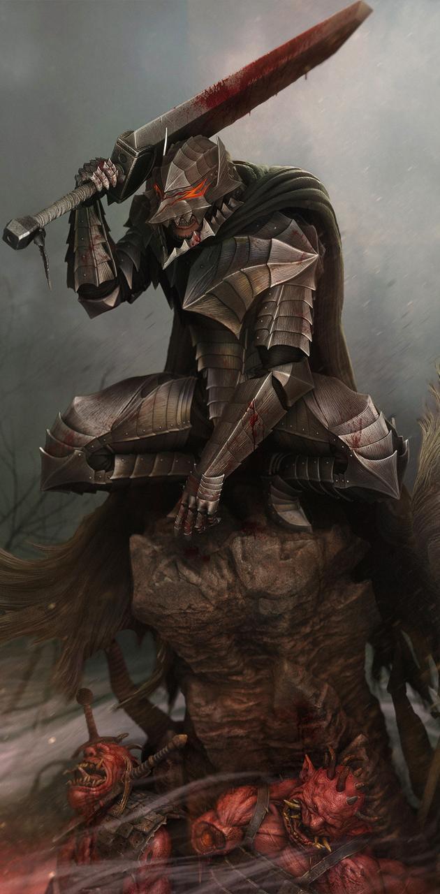 630x1280 Berserk Armor wallpaper