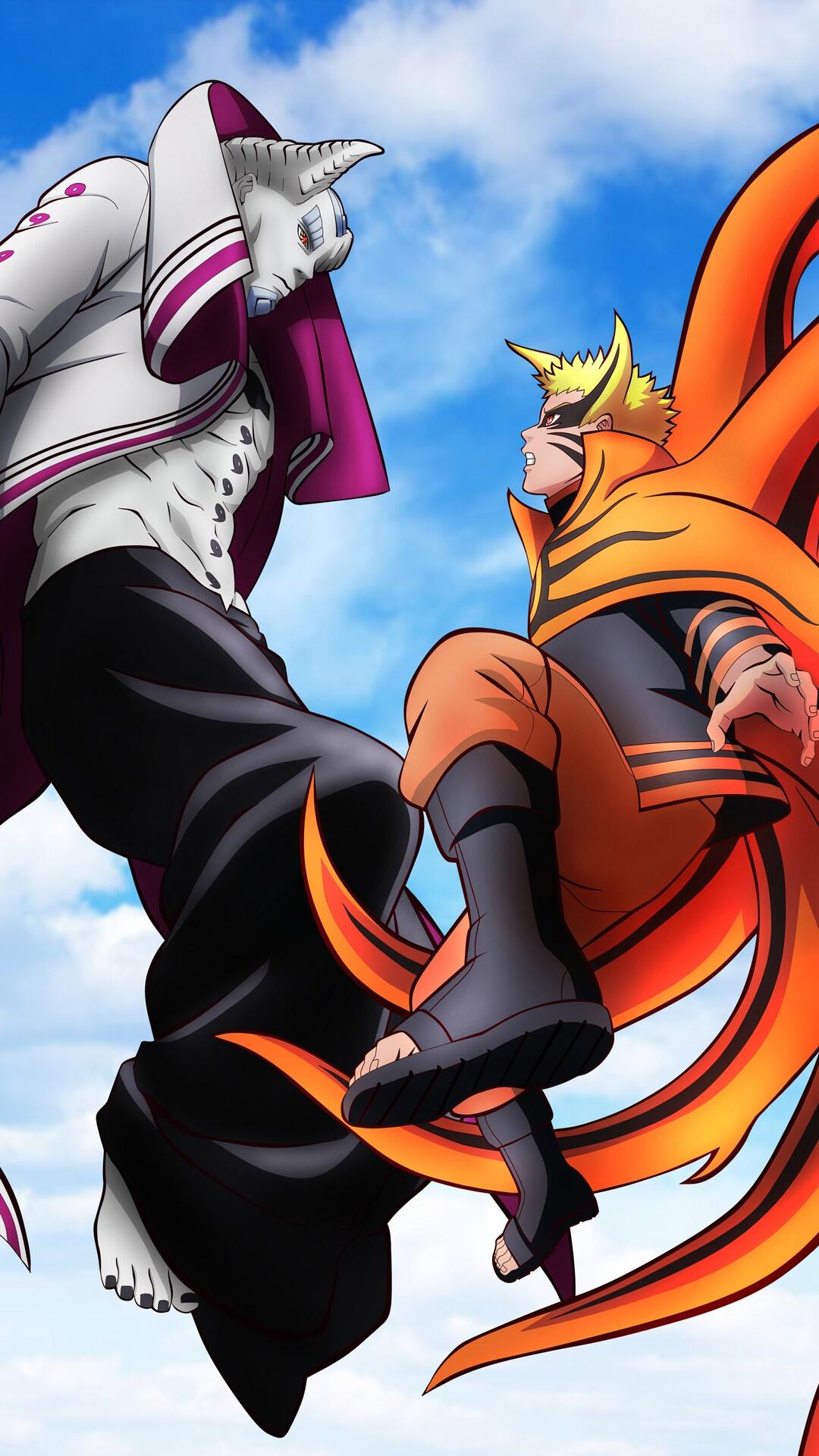 1080x1920 Naruto Uzumaki, Baryon Mode, Isshiki Otsutsuki, Anime Gallery HD Wallpaper