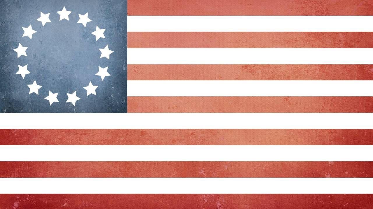 1280x720 Image for 13 Star US Flag. Travel and Leisure