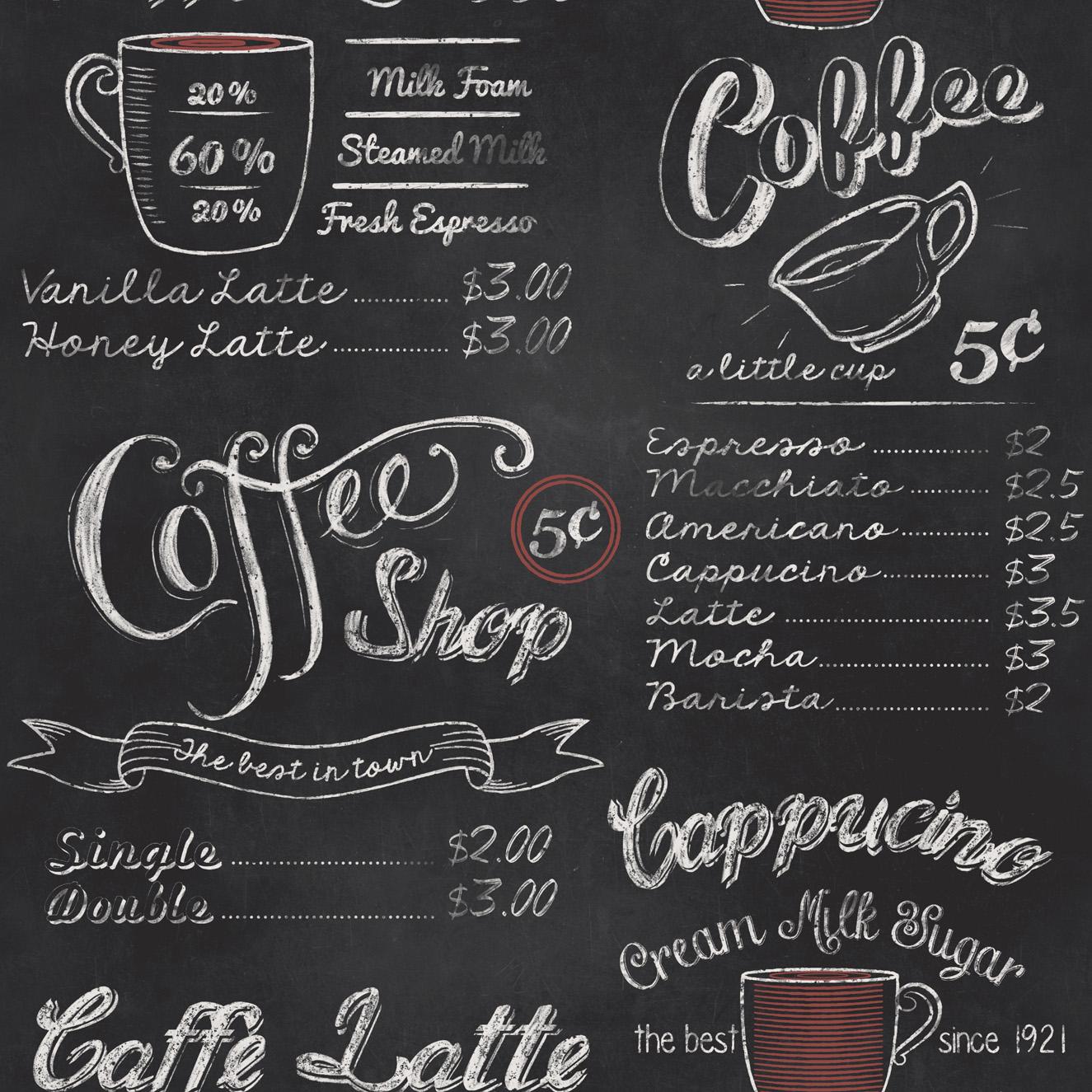 1325x1325 Coffee Shop Wallpaper