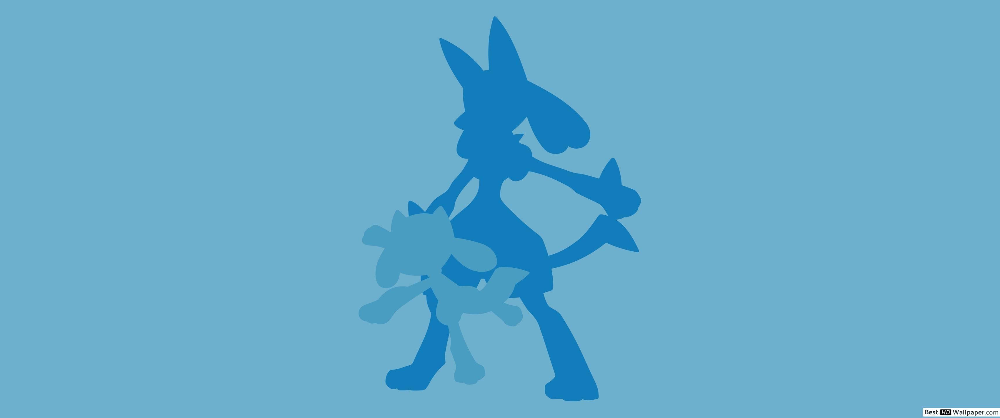 3440x1440 Lucario wallpaper. Anime scenery wallpaper, Pokemon art, Anime scenery