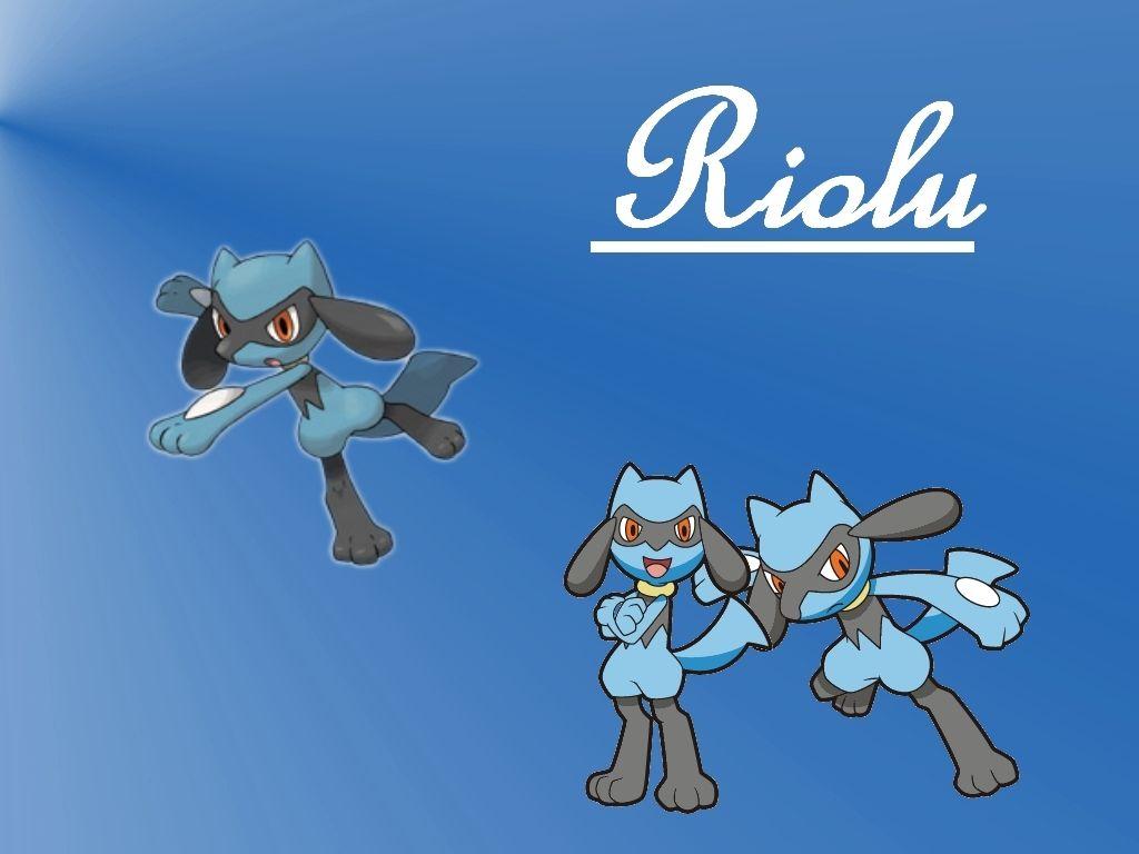 1024x768 Riolu HD Wallpaper