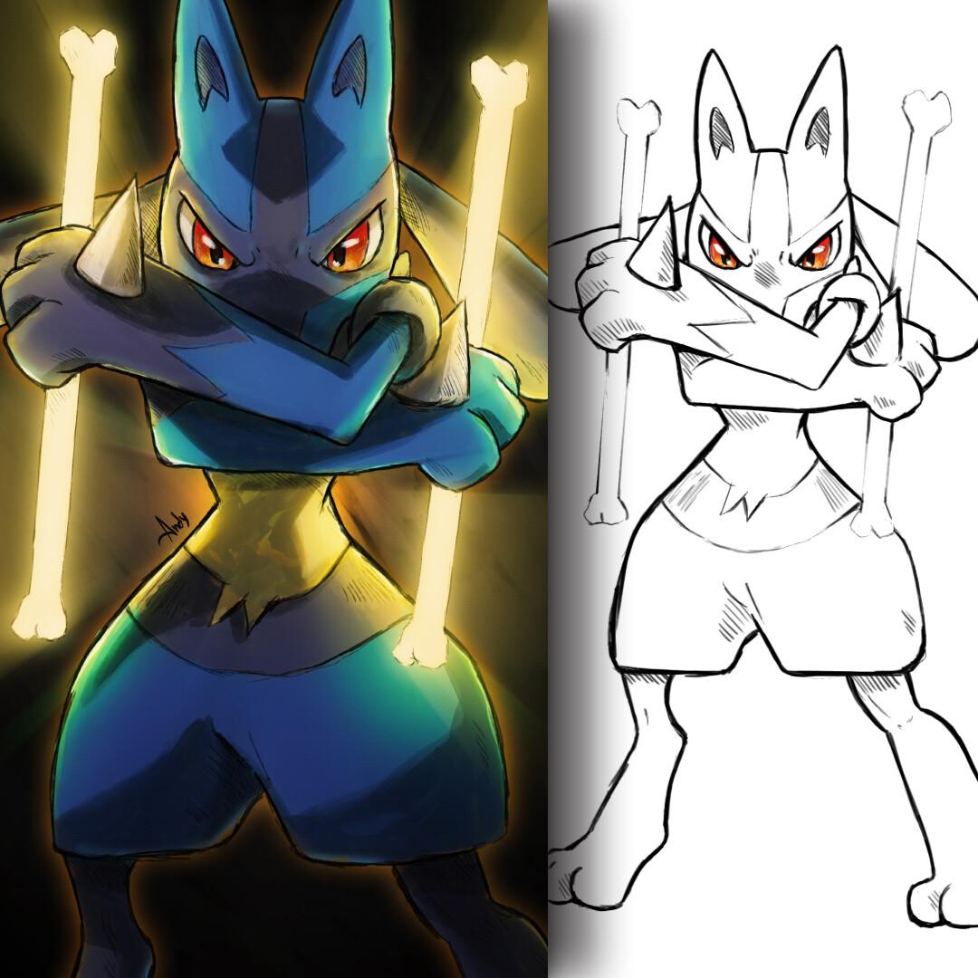 1080x1080 Lucario