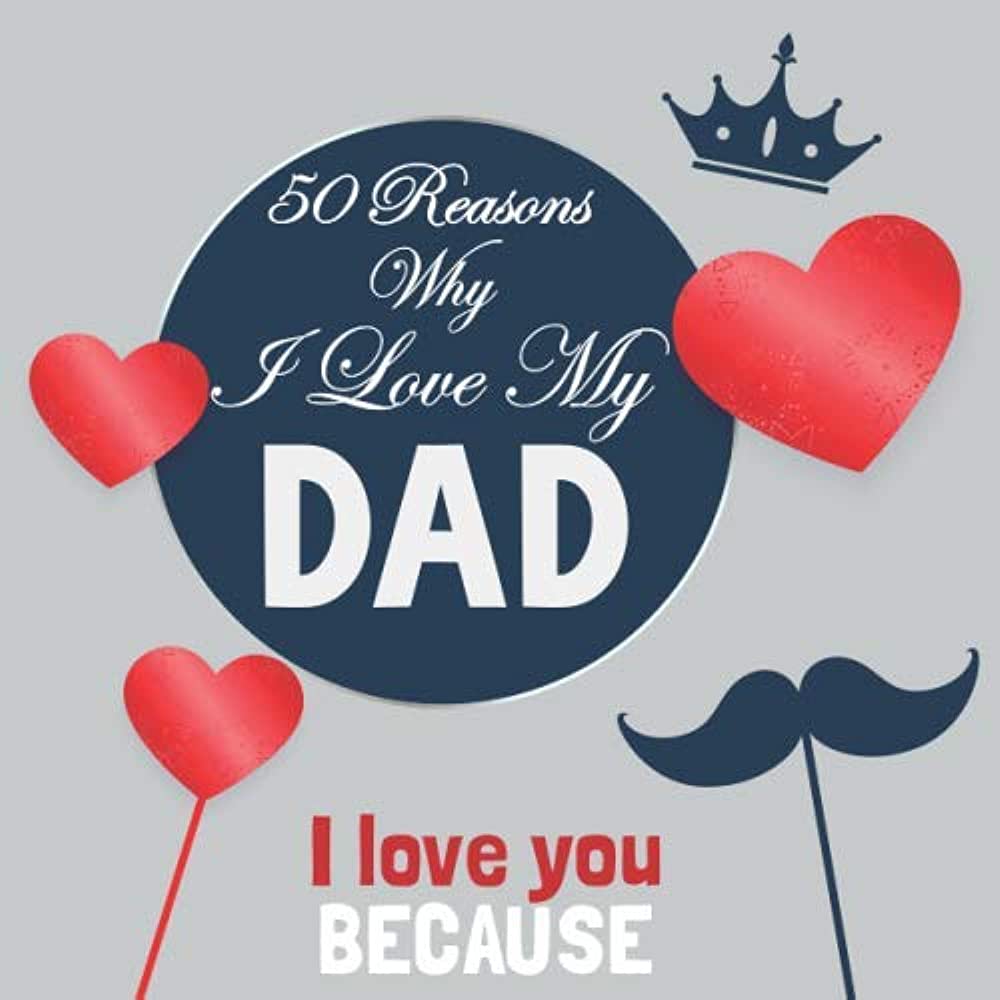 1000x1000 Reasons Why I Love My Dad: I don't know why But I will always love you Daddy, you are world's best father Because, Father's day gift from daughter and son, Things