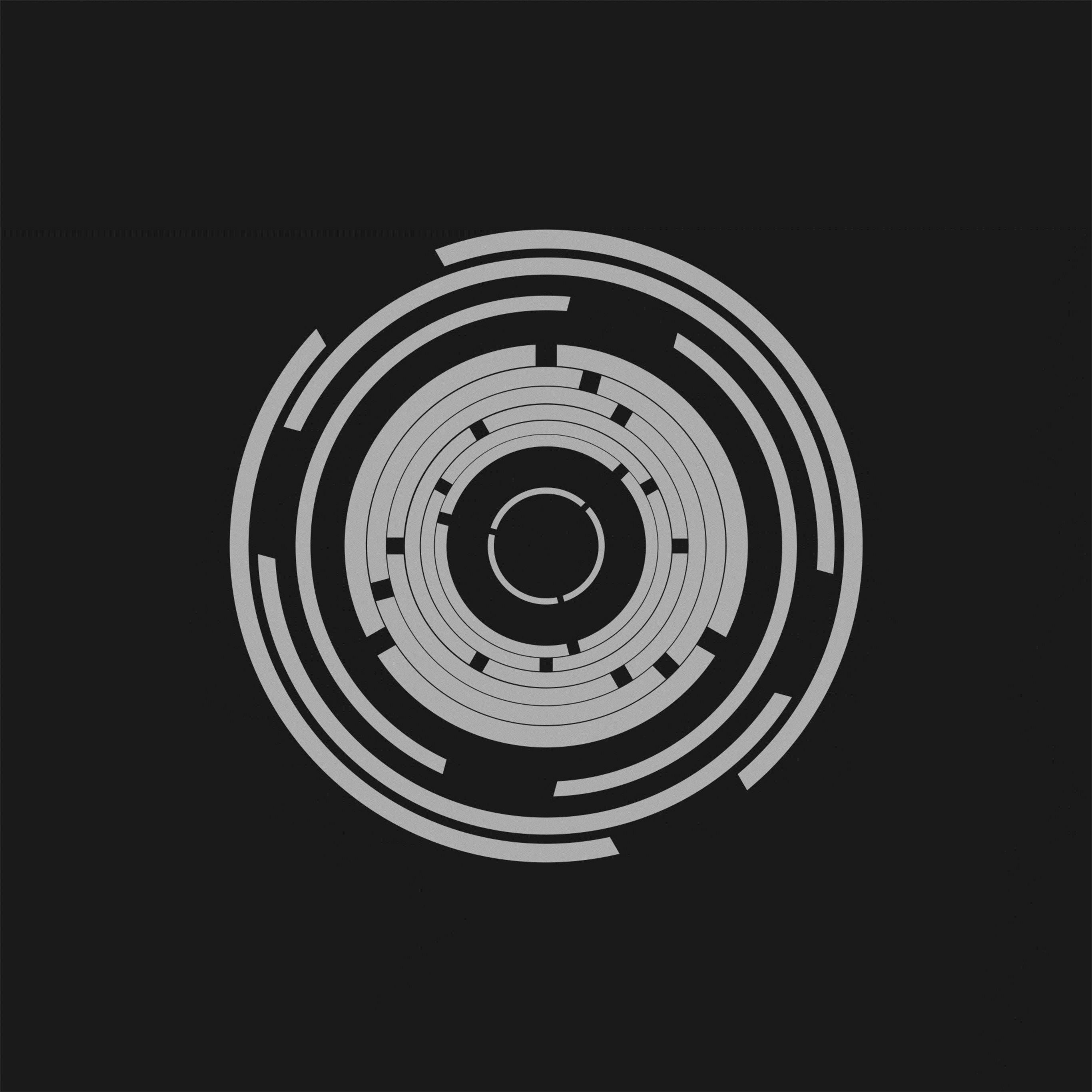 2732x2732 abstract minimalism circle iPad Air Wallpaper Free Download