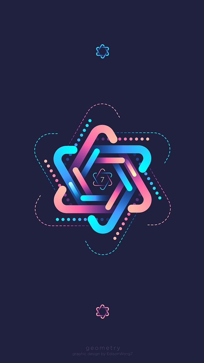 699x1244 Amoled Circle Minimal Geometry Art IPhone Wallpaper Wallpaper : iPhone Wallpaper