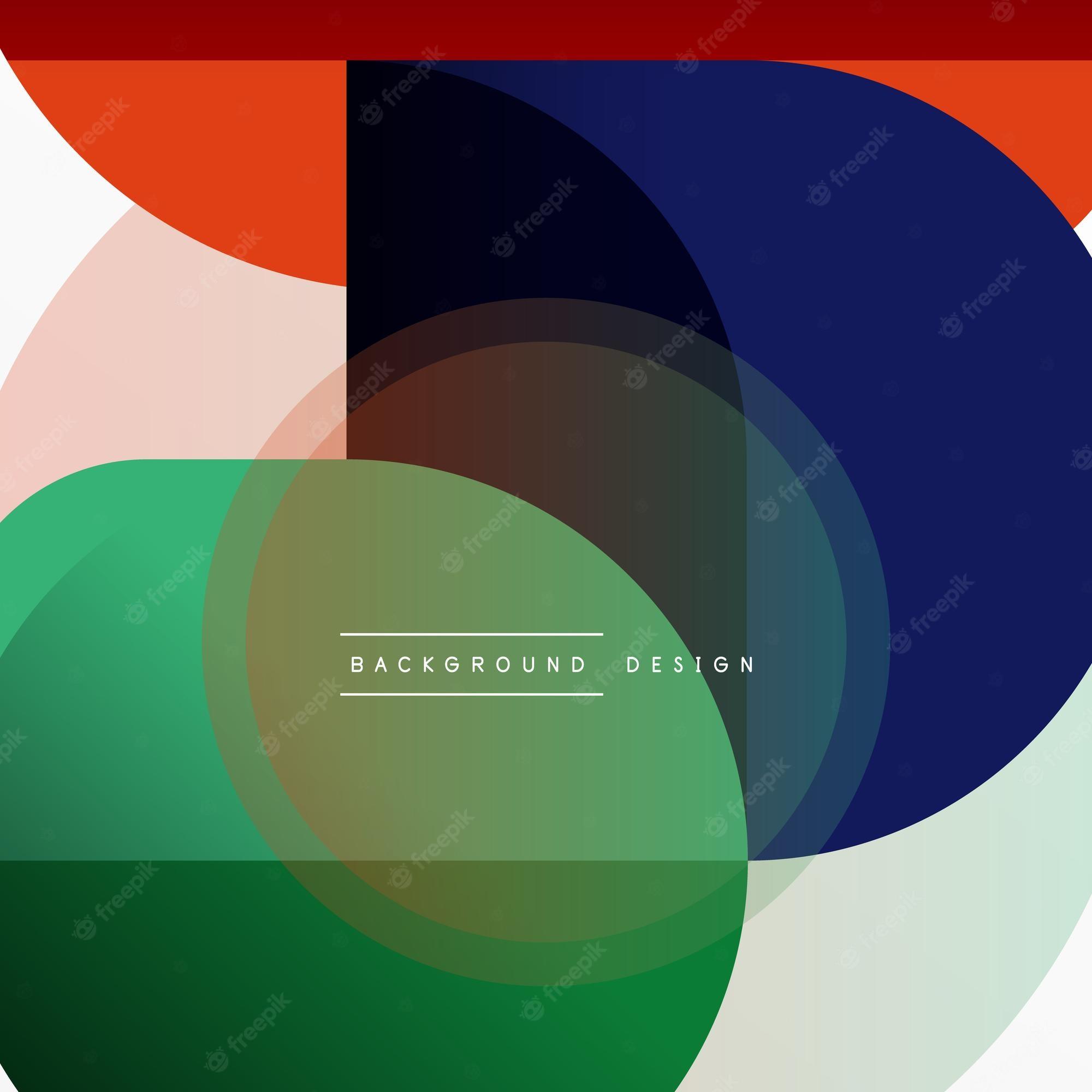 2000x2000 Premium Vector. Creative geometric wallpaper minimal circle triangle and square line abstract background vector illustration for wallpaper banner background or landing page