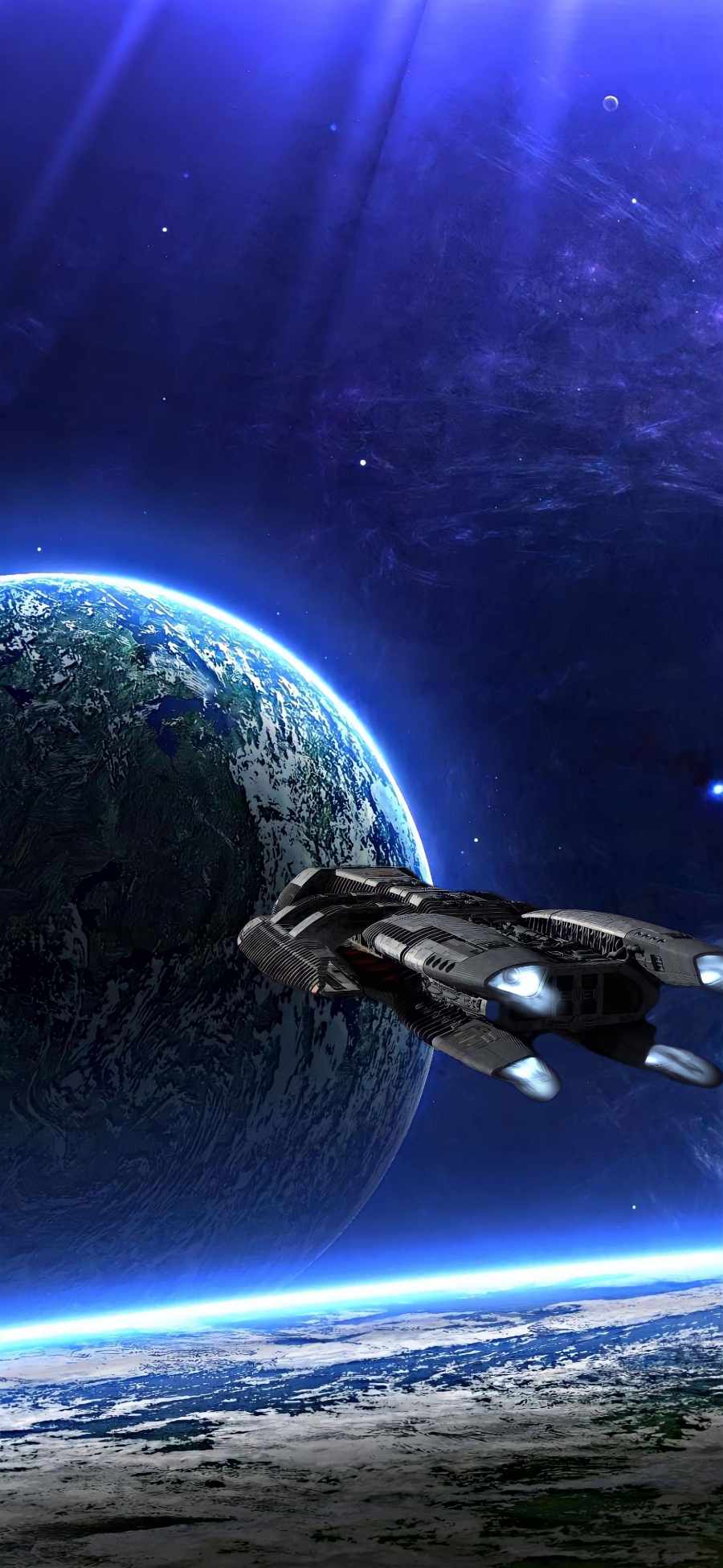 900x1950 Future Space Ship IPhone Wallpaper Wallpaper : iPhone Wallpaper